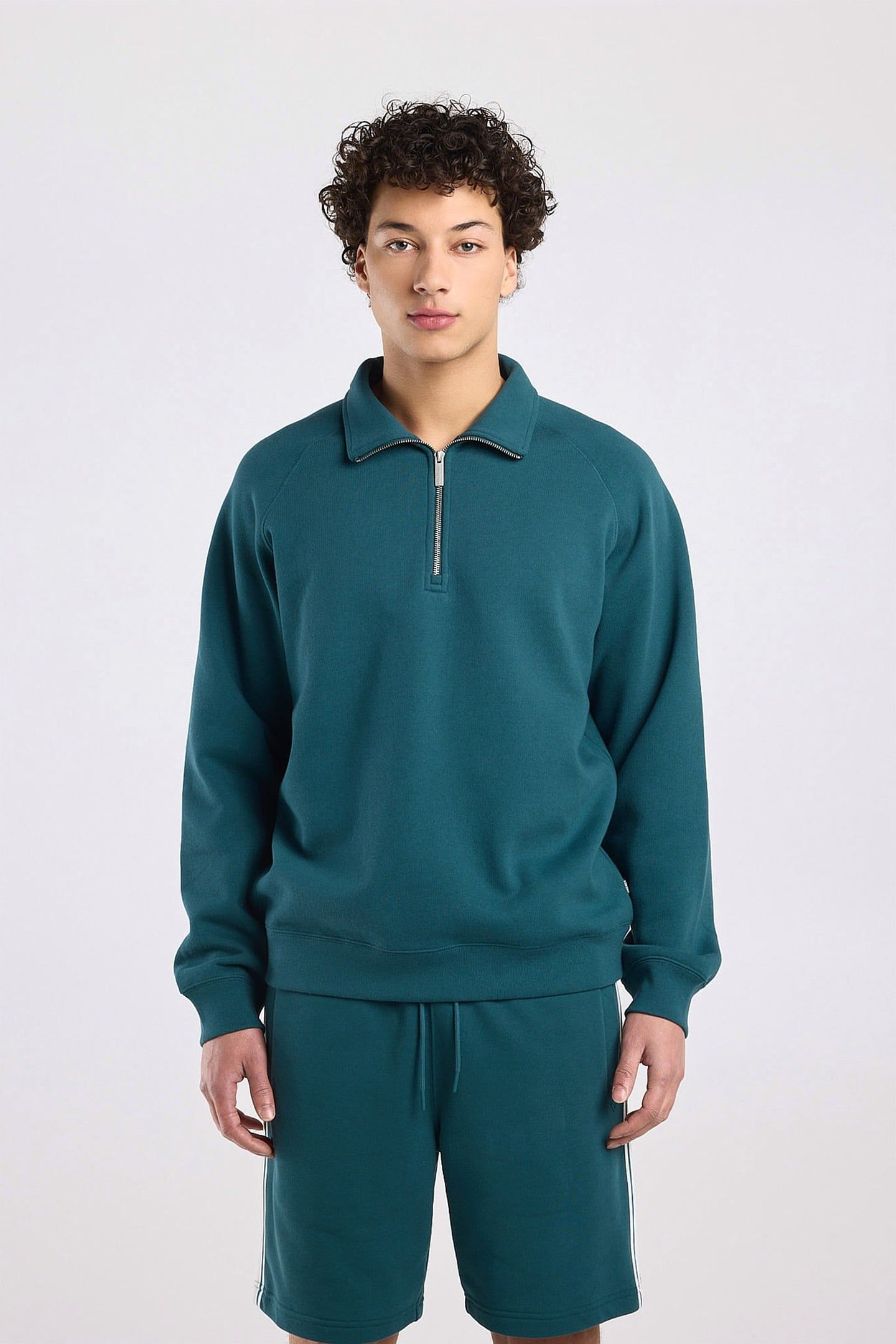 SIDNEY HALF ZIP CELLERY 1