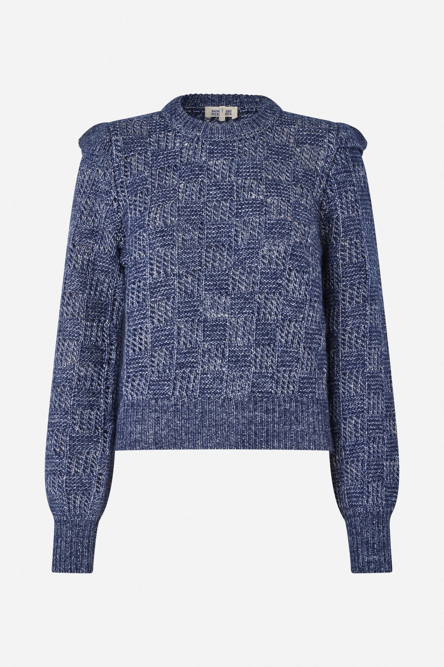 CILLA SWEATER BARITONE BLUE MELANGE 4