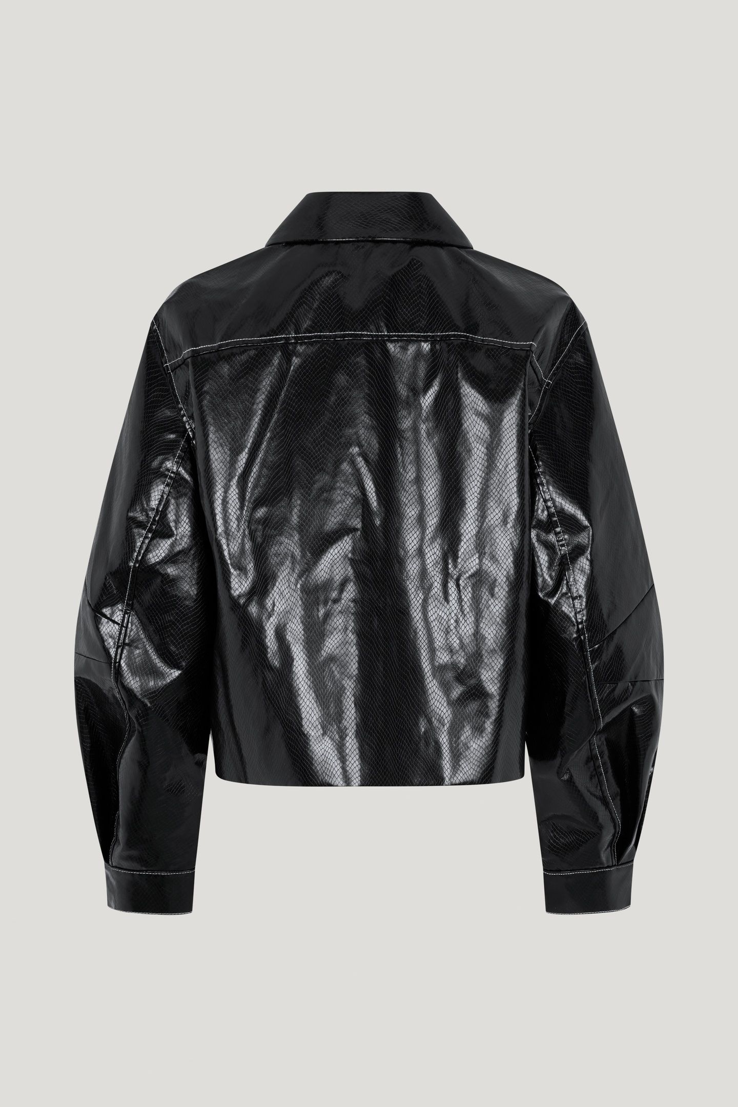 BATHILDE JACKET BLACK SNAKE 4