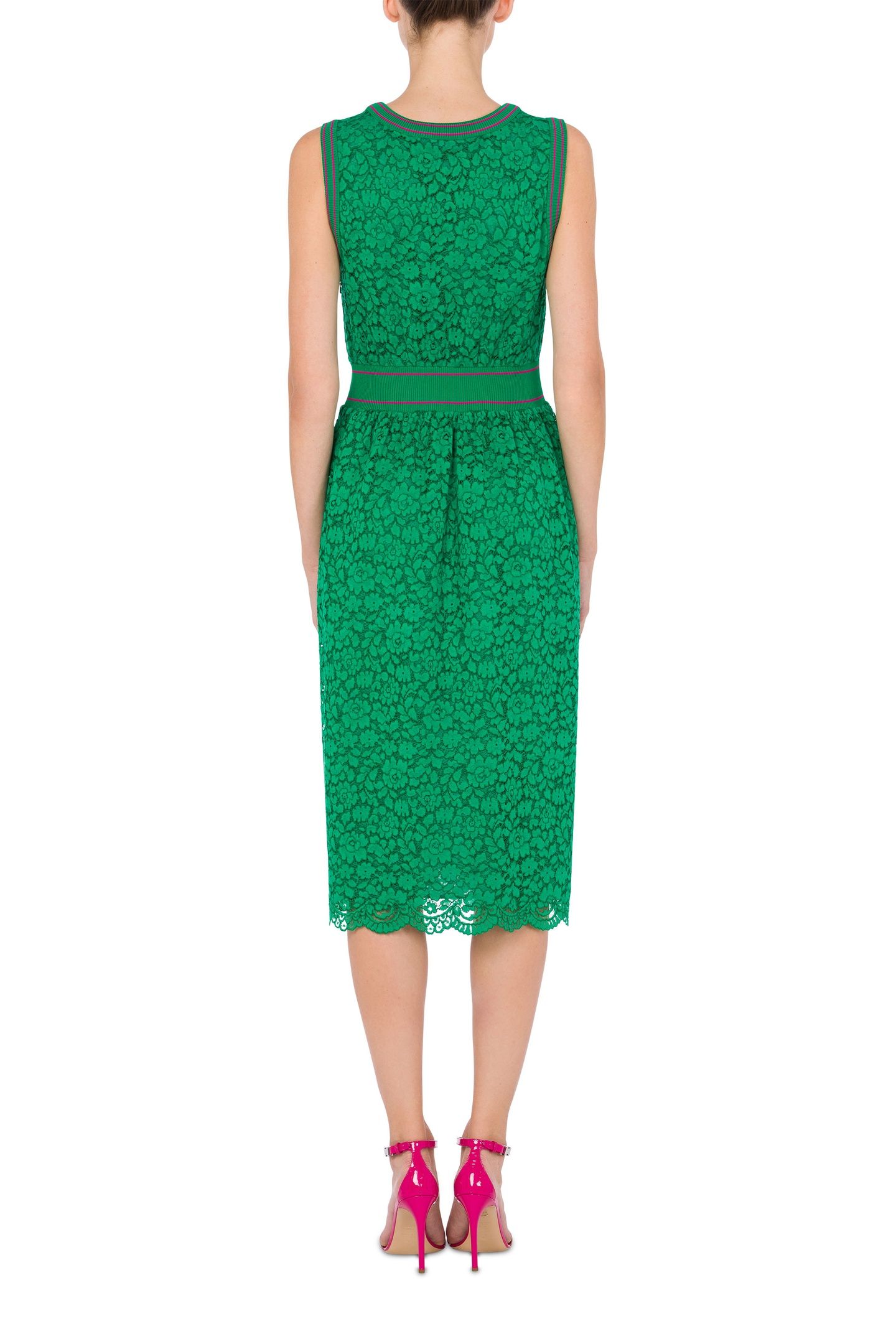 LACE DRESS GREEN 2