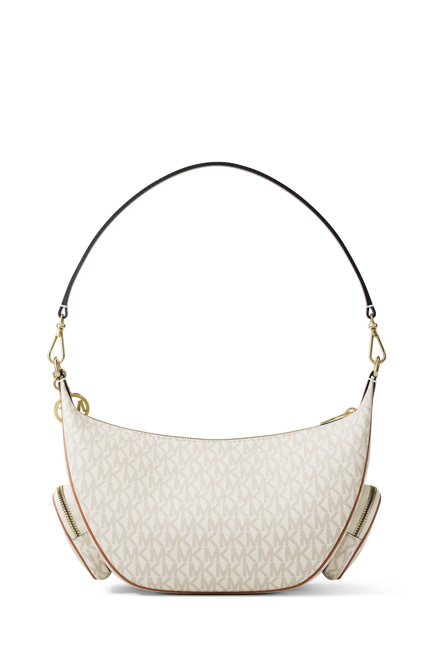 MEDIUM CONVERTIBLE POCKET SHOULDER BAG VANILLA 2