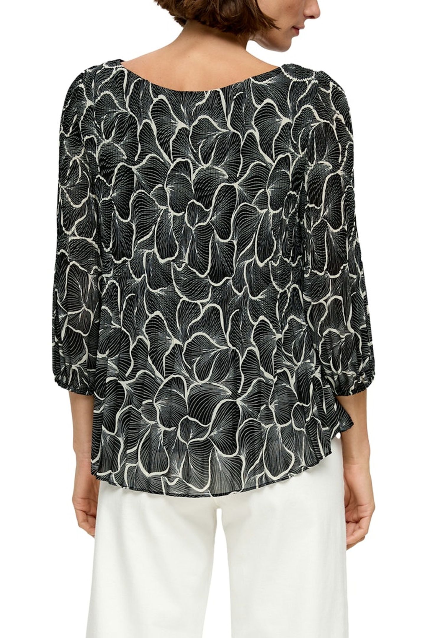 S.OLIVER BLOUSES BLACK 2