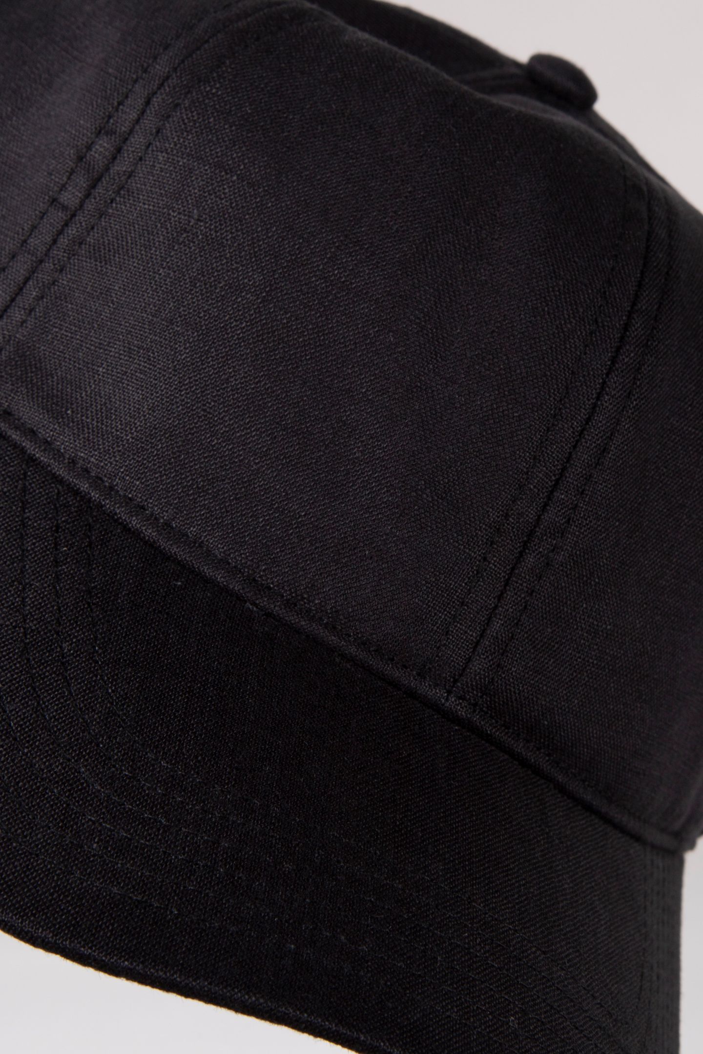 LUNA LIGHT LINEN CAP BLACK 4