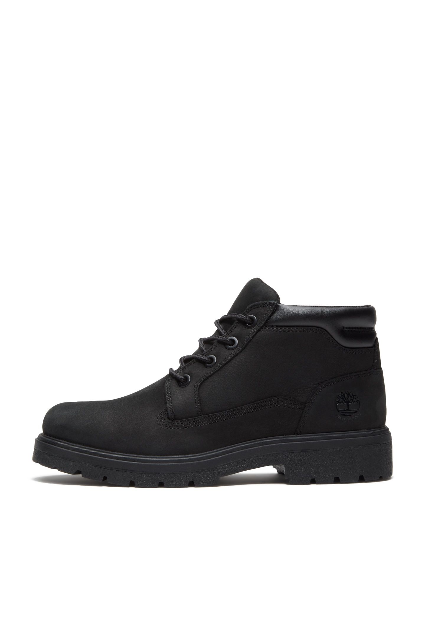 MID LACE UP WATERPROOF CHUKKA BOOT BLACK NUBUCK 7