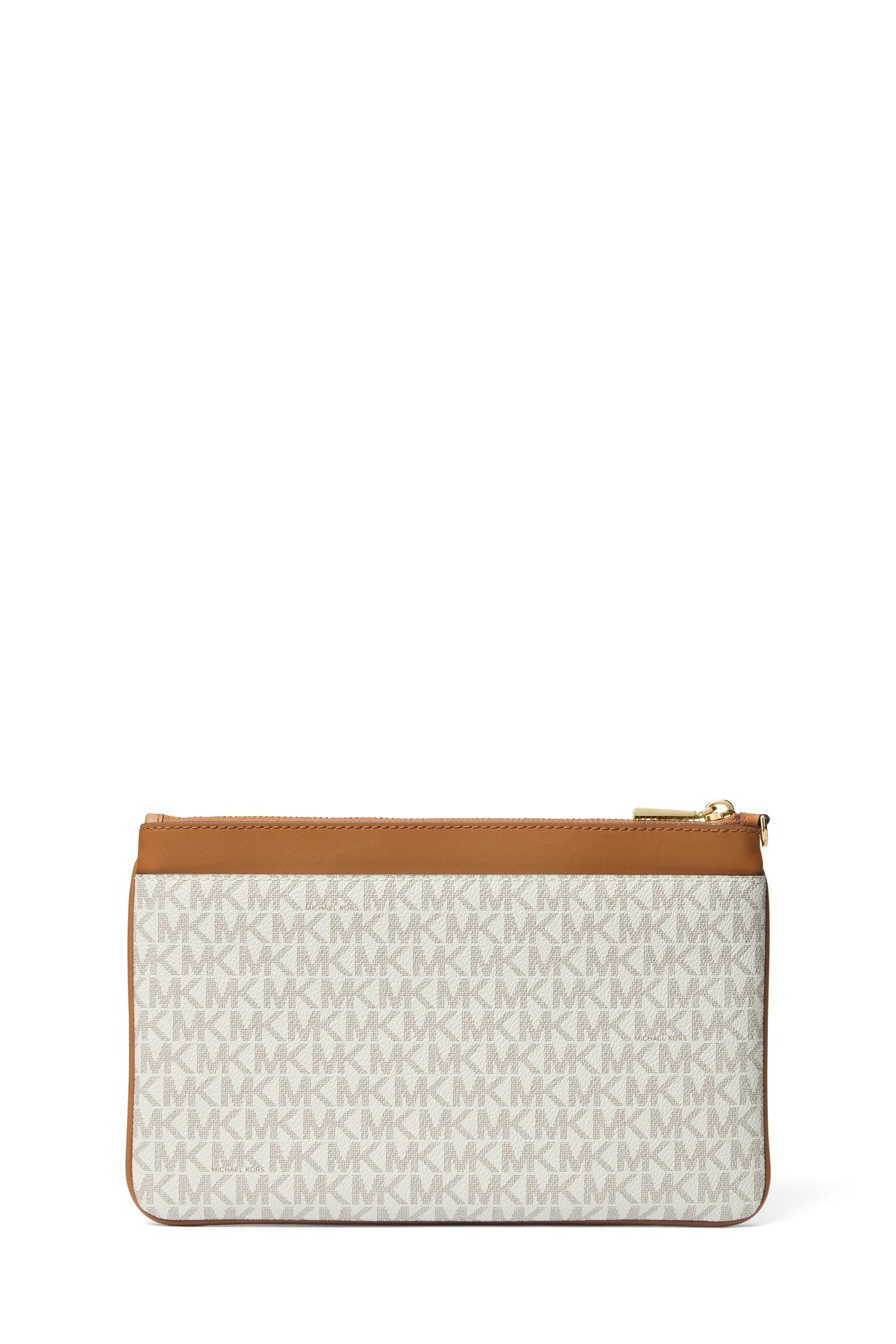 LARGE TOP ZIP WRISTLET VANILLA/ACORN 2