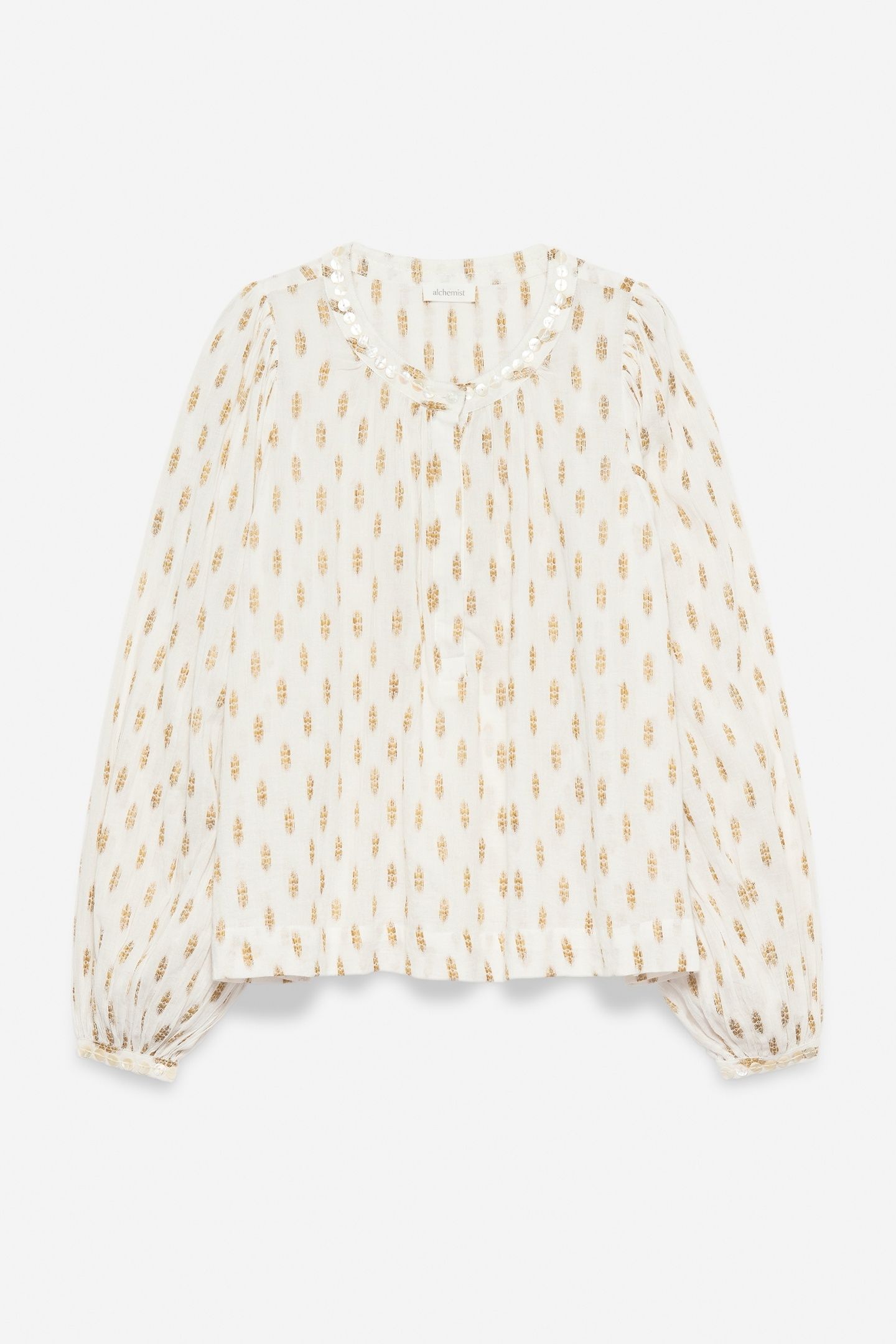TOP HELEN OFF WHITE / GOLD 3