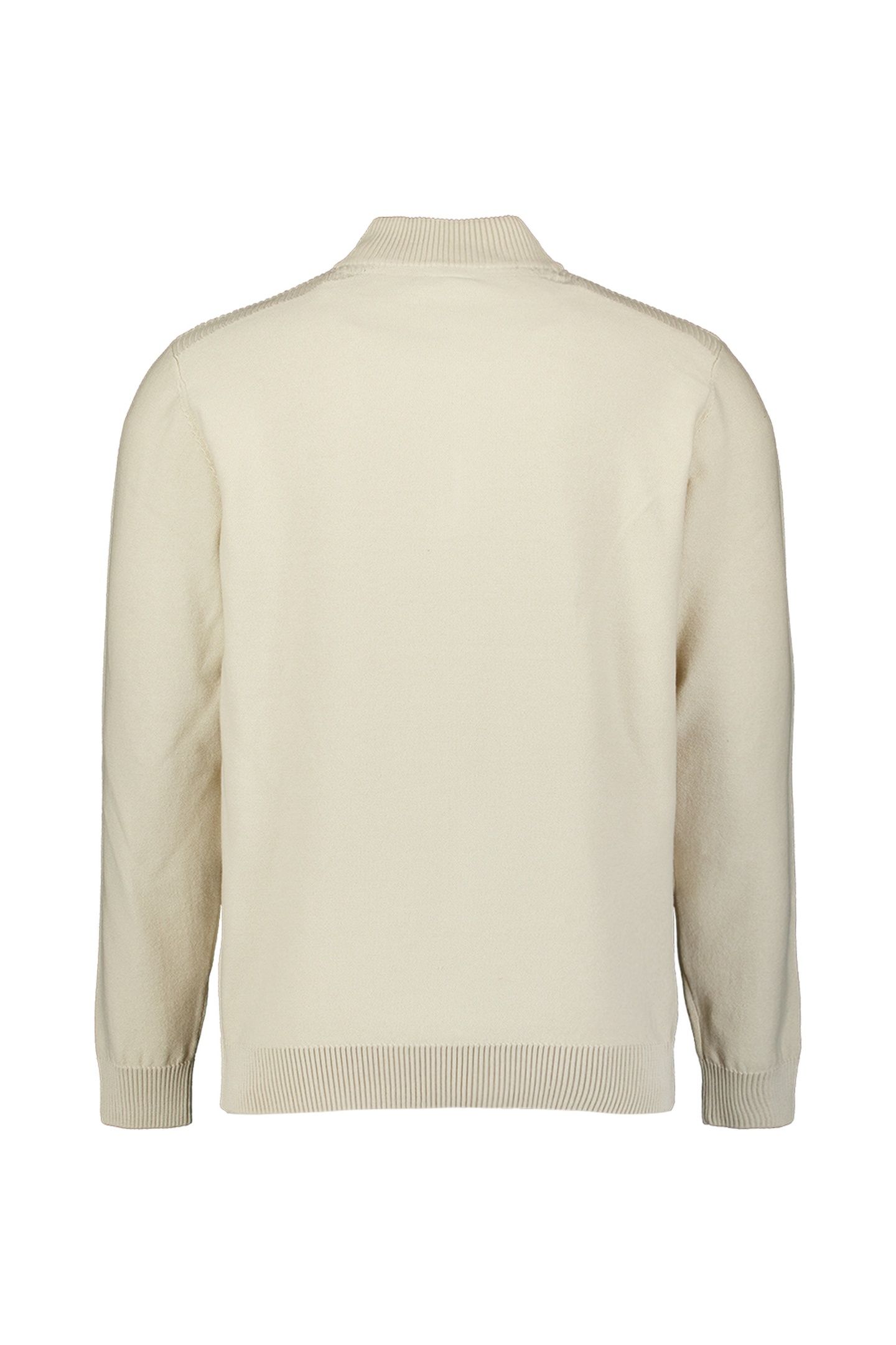 PULLOVER HALF ZIP SHOULDER DETAIL STONE 6
