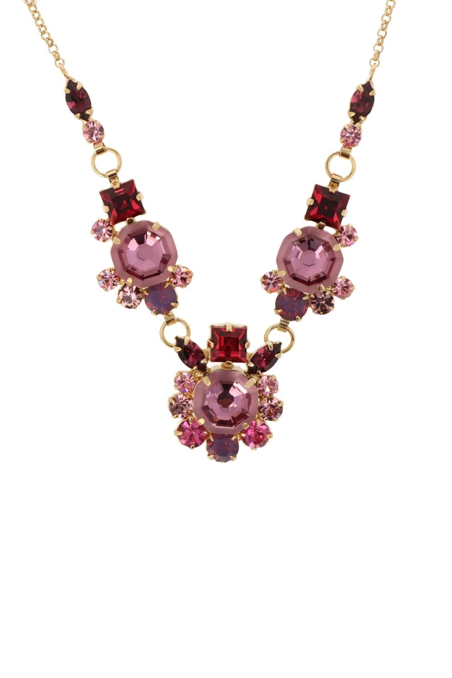 LALIQUE NECKLACE PINK PINK 8