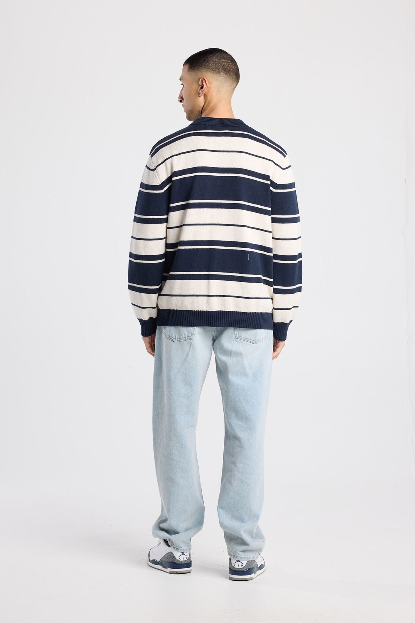 KELVIN POLO NAVY/WHITE 2