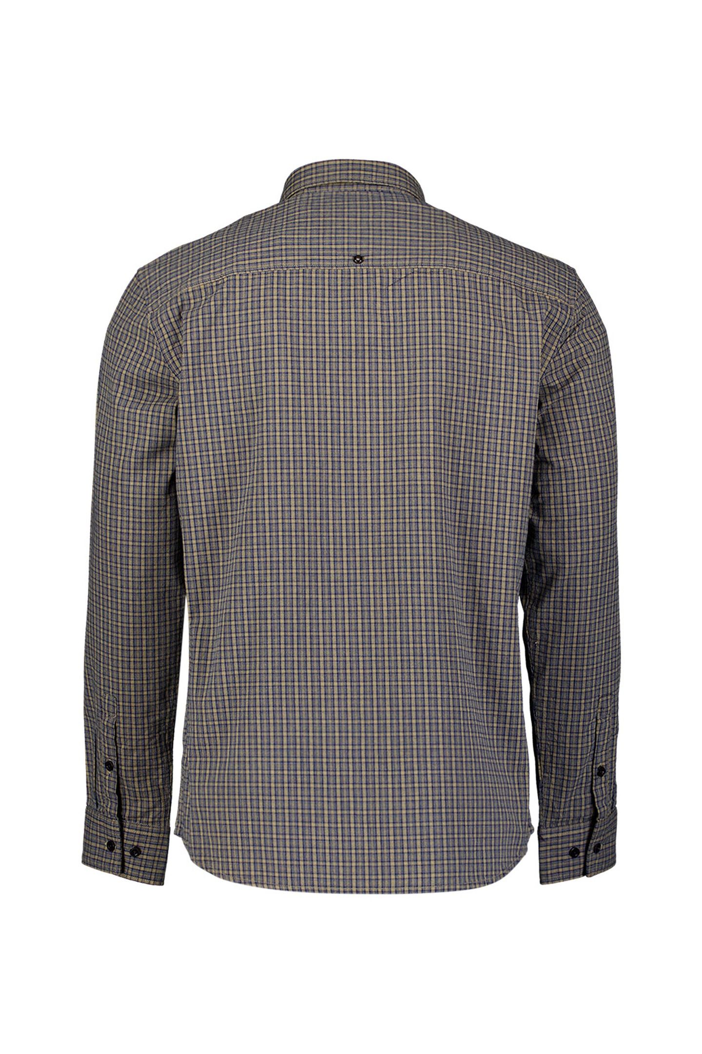 SHIRT YARN DYED CHECK SAND 6