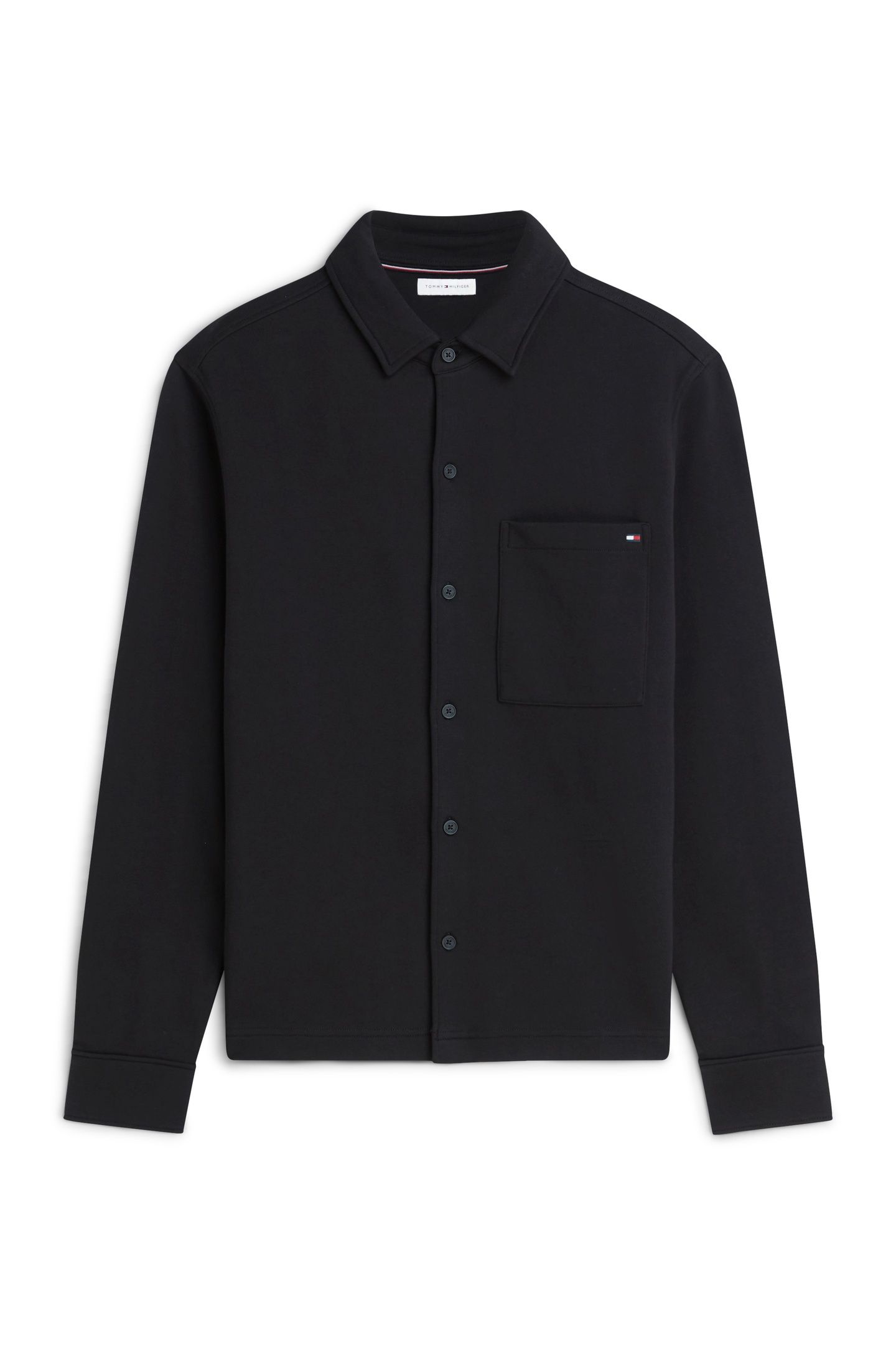 BUTTON-UP CHEST-POCKET JACKET BLACK 4