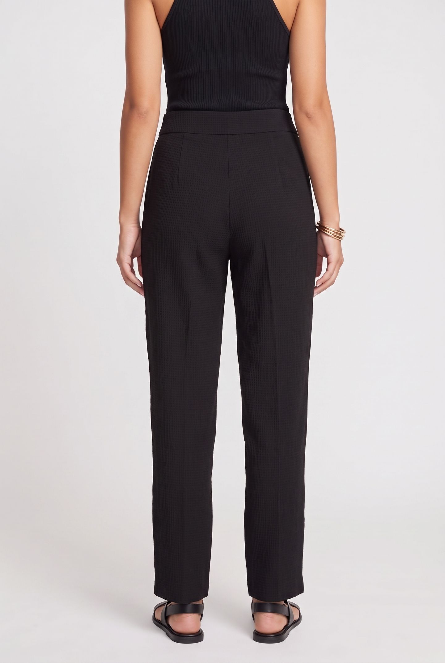 ARIANA OVERLAP TAPER JET BLACK A996 2