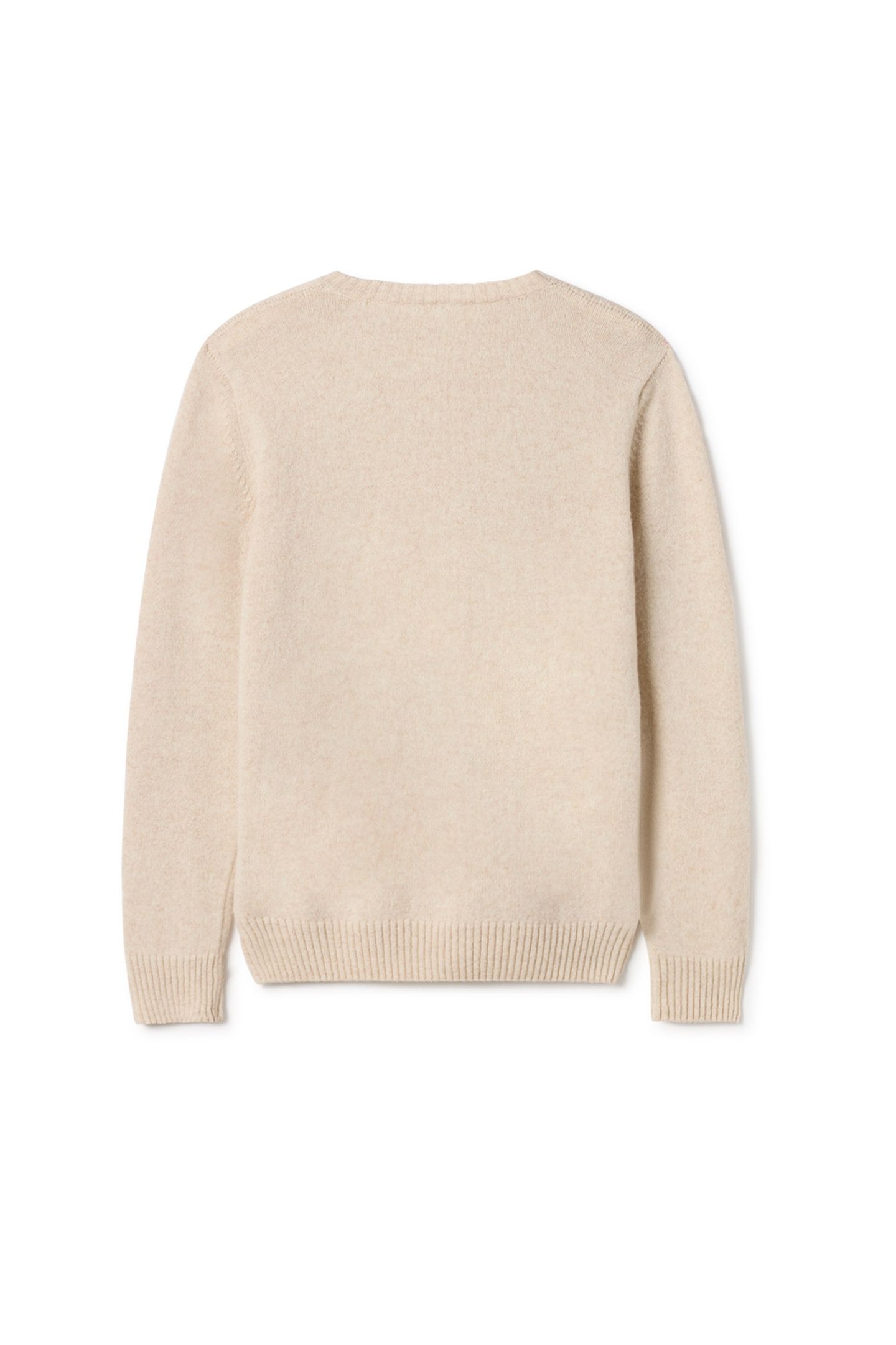 CAGRARAY KNIT BICOLOUR ECRU 2