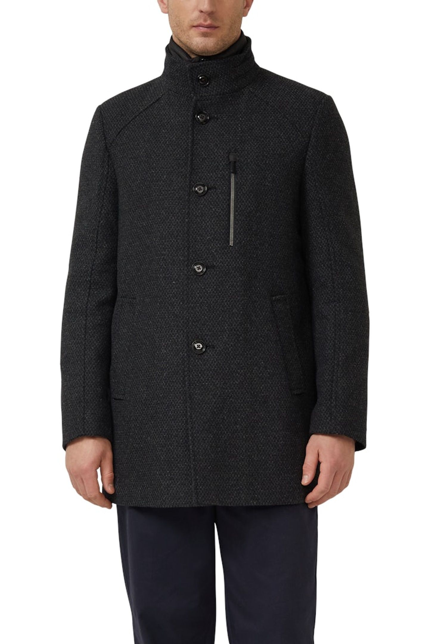 S.OLIVER JACKETS OUTDOOR GREY/BLACK 1