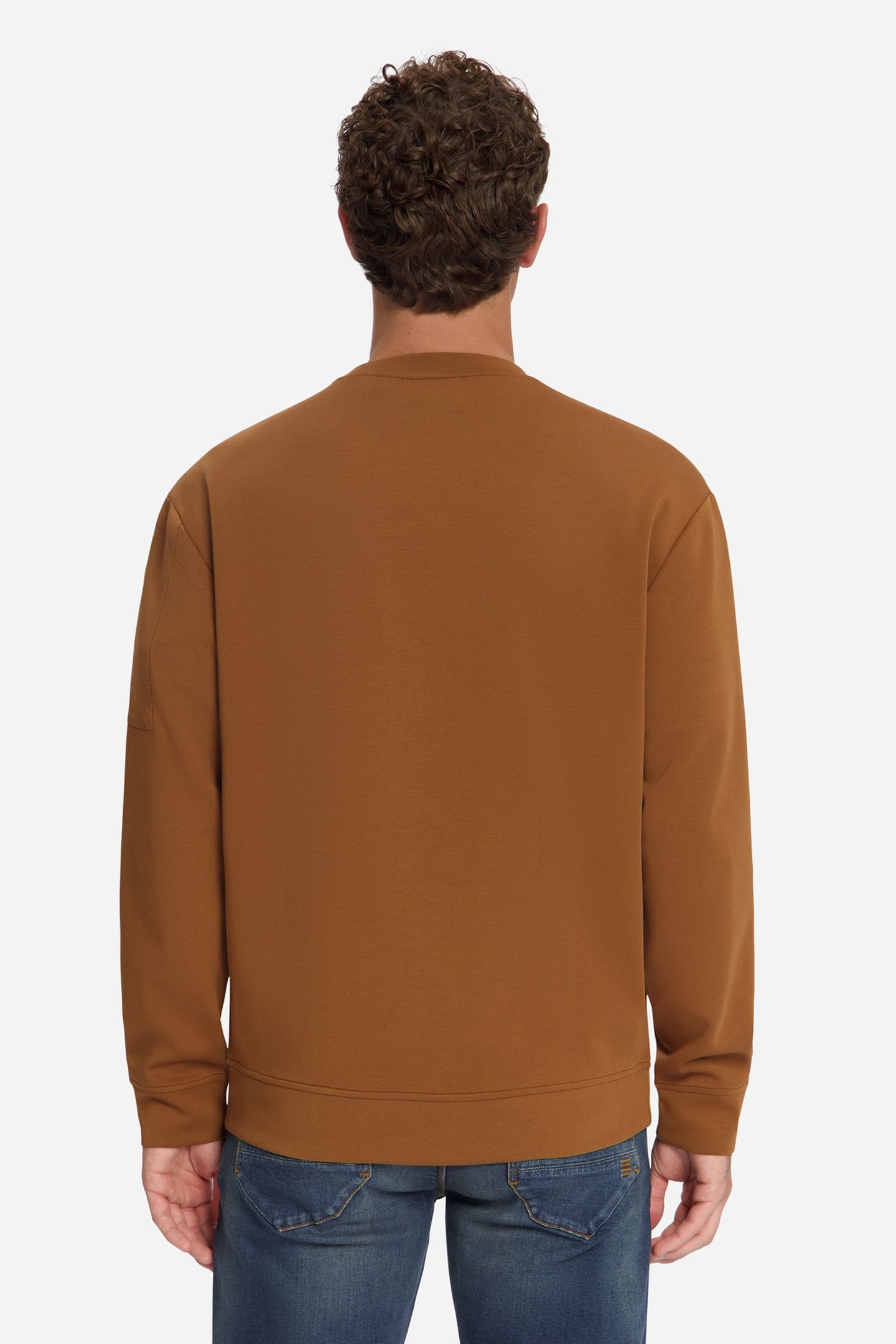 SWEATER CREWNECK CARAMEL 4