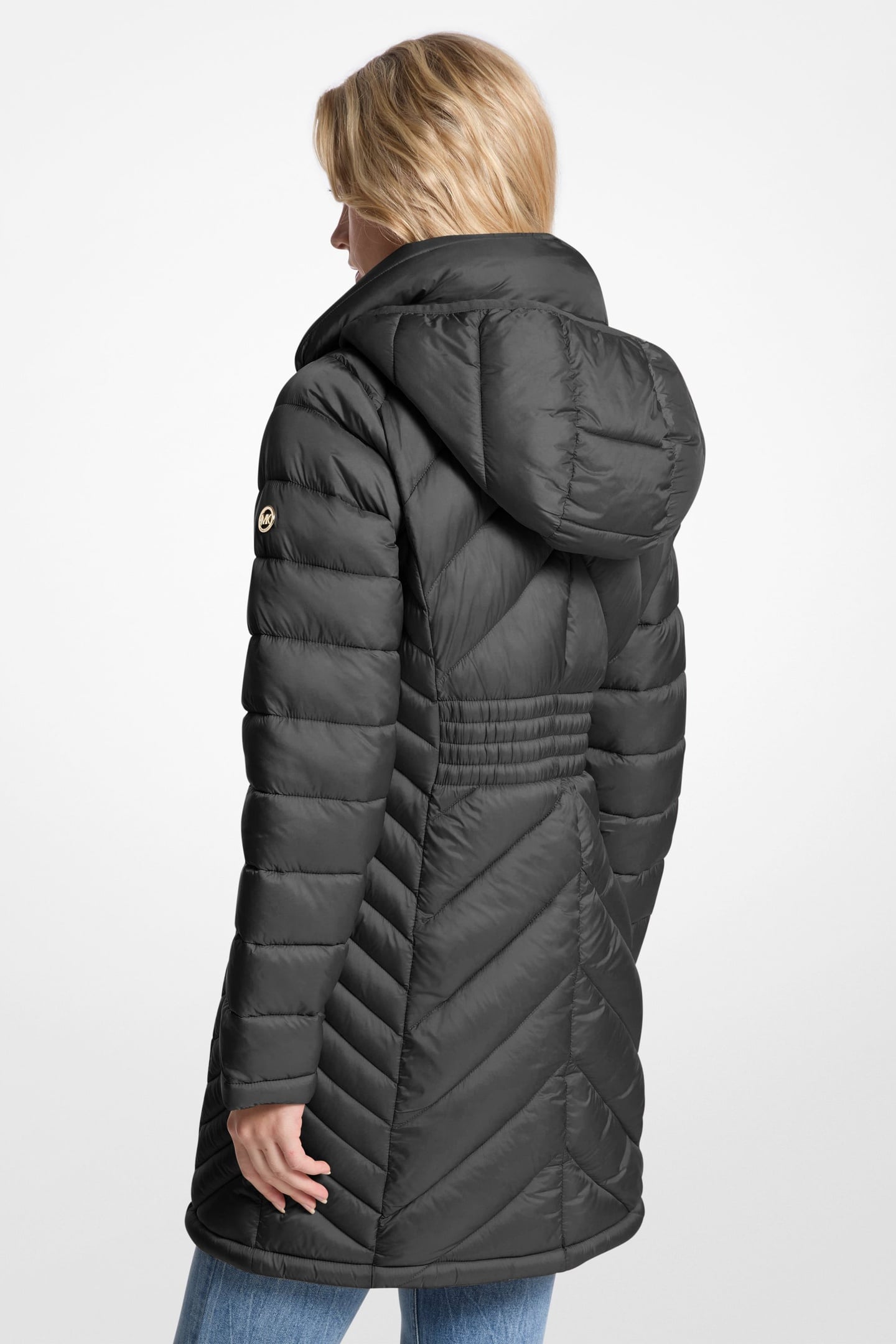 LONGLINE BIB PACKABLE BLACK 2