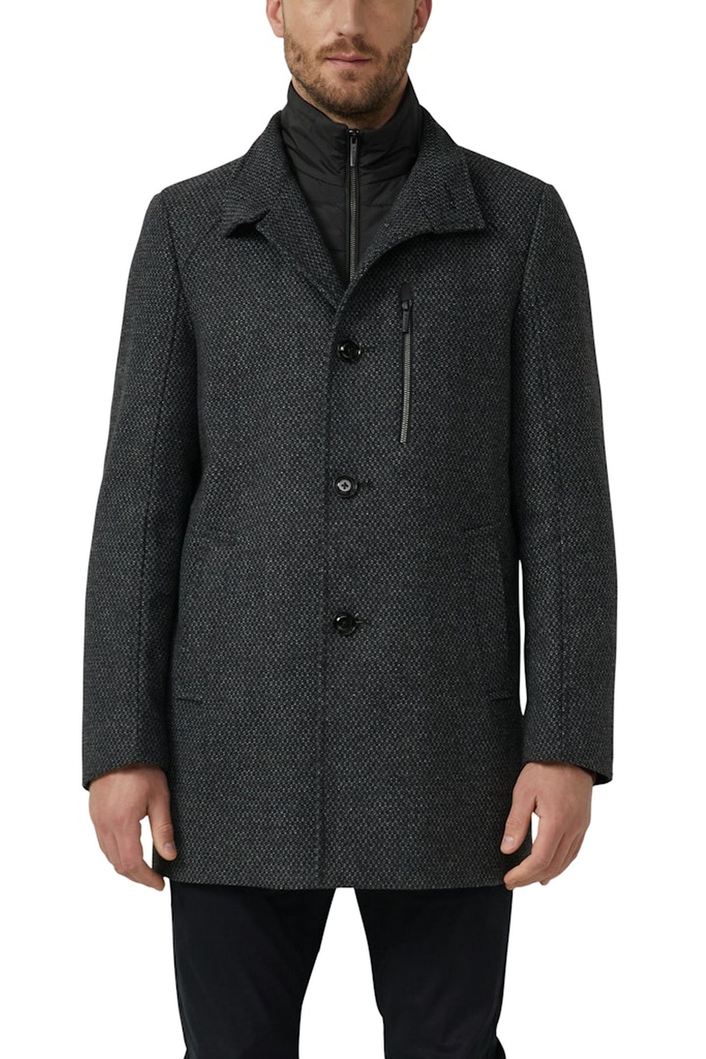 S.OLIVER JACKETS OUTDOOR GREY/BLACK 2