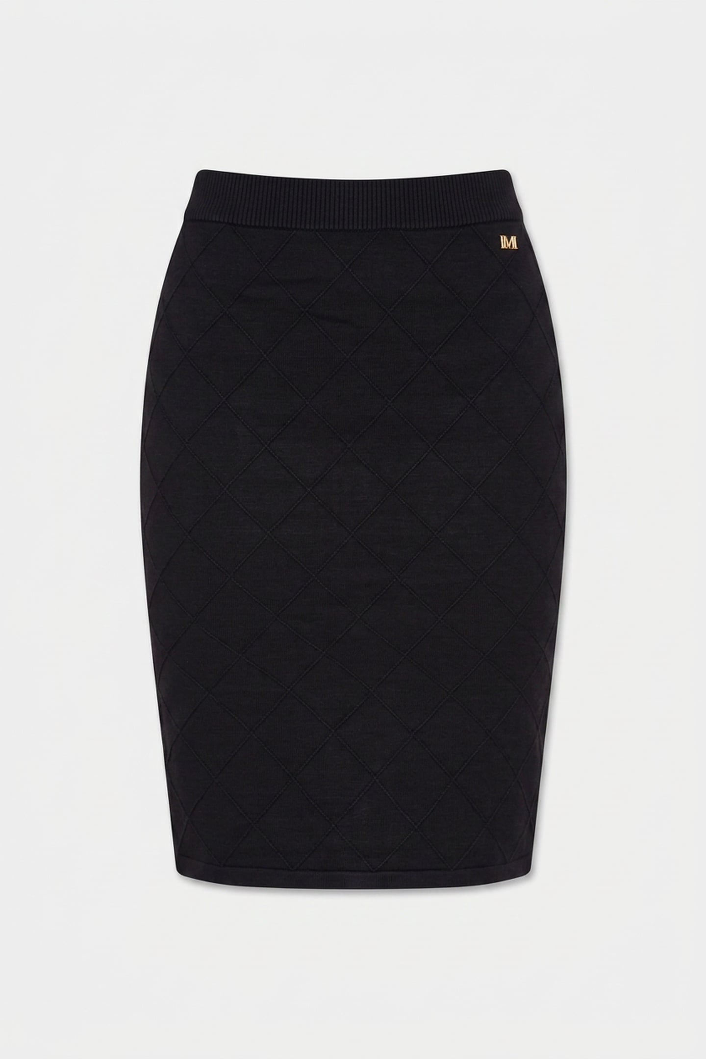 MILEY PENCIL SKIRT JET BLACK A996 3