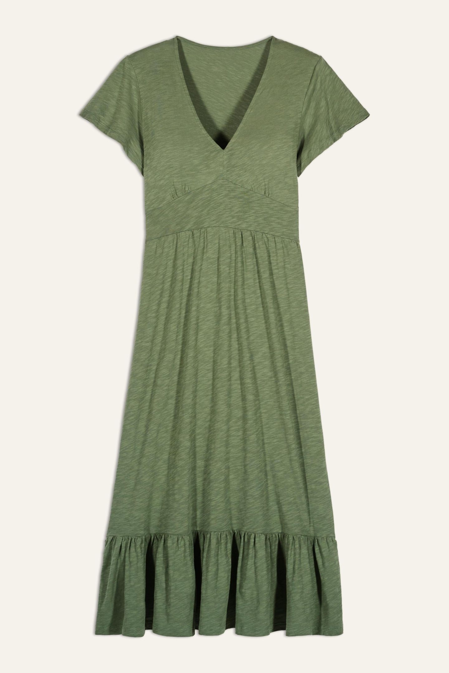 MID-LENGTH DRESS KAKI 3