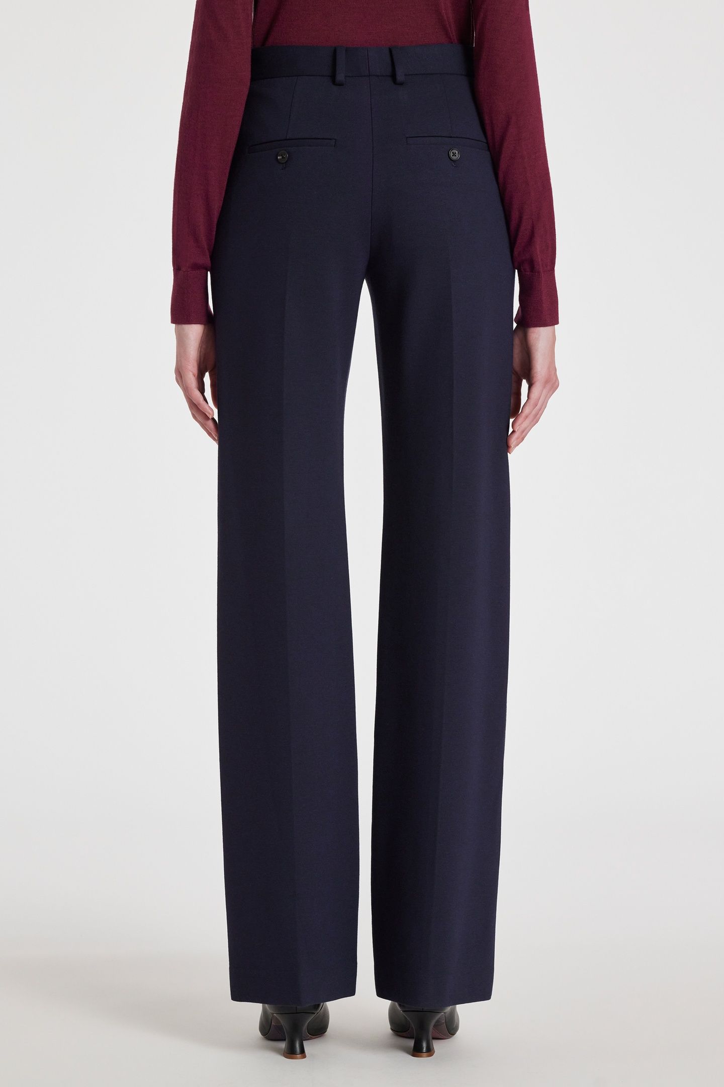 WOMENS TROUSERS VERY DARK NAVY 2