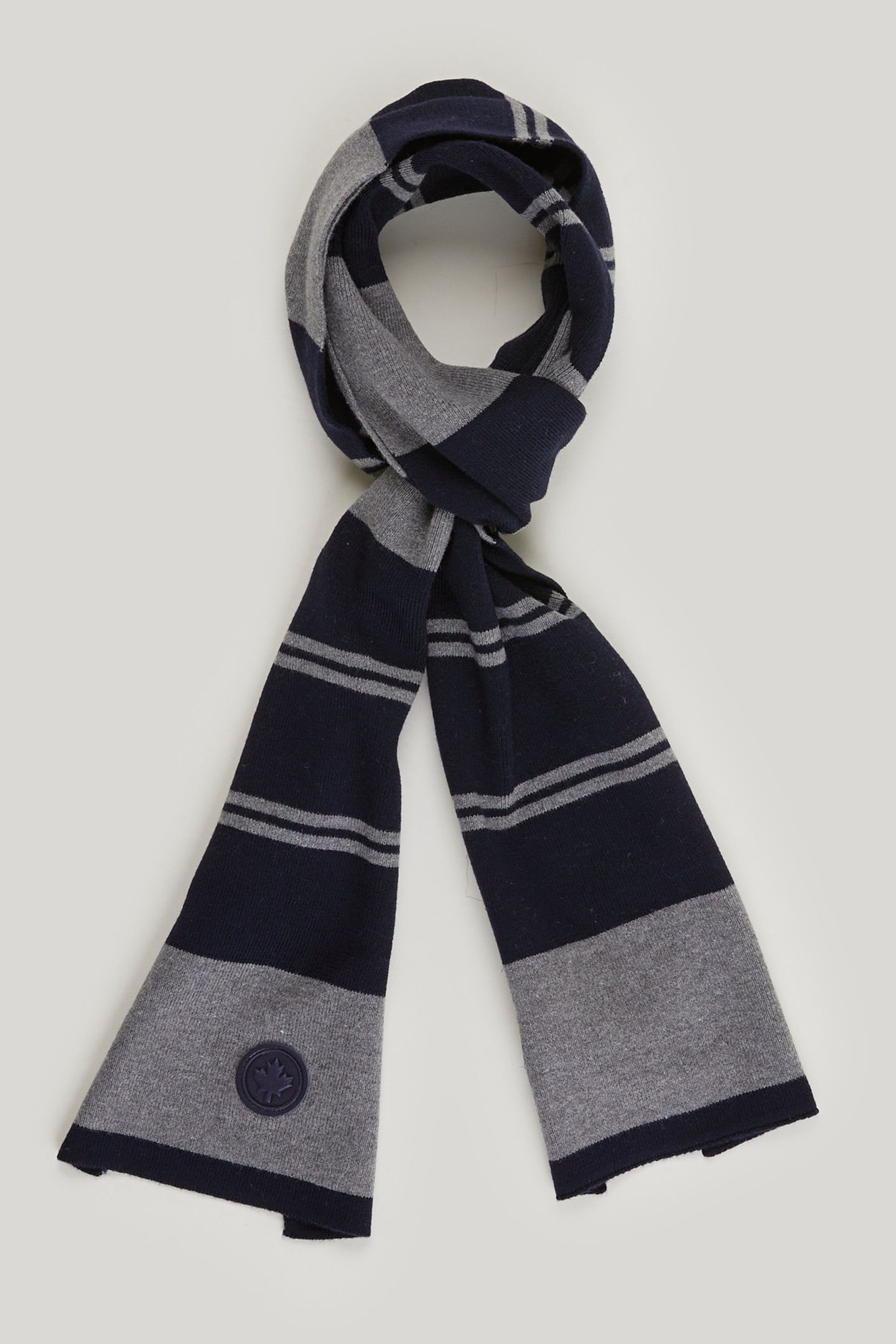 STRIPE PATTERN SCARF BLUE 1