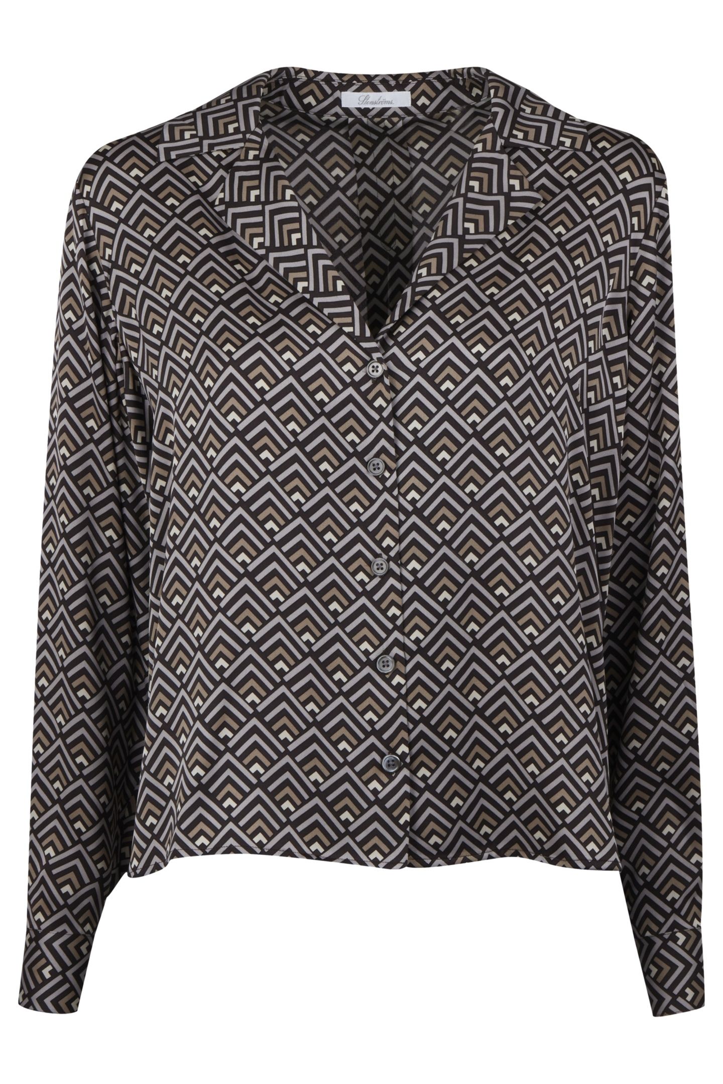 CHELSEA, BLOUSE BLACK PATTERN 1
