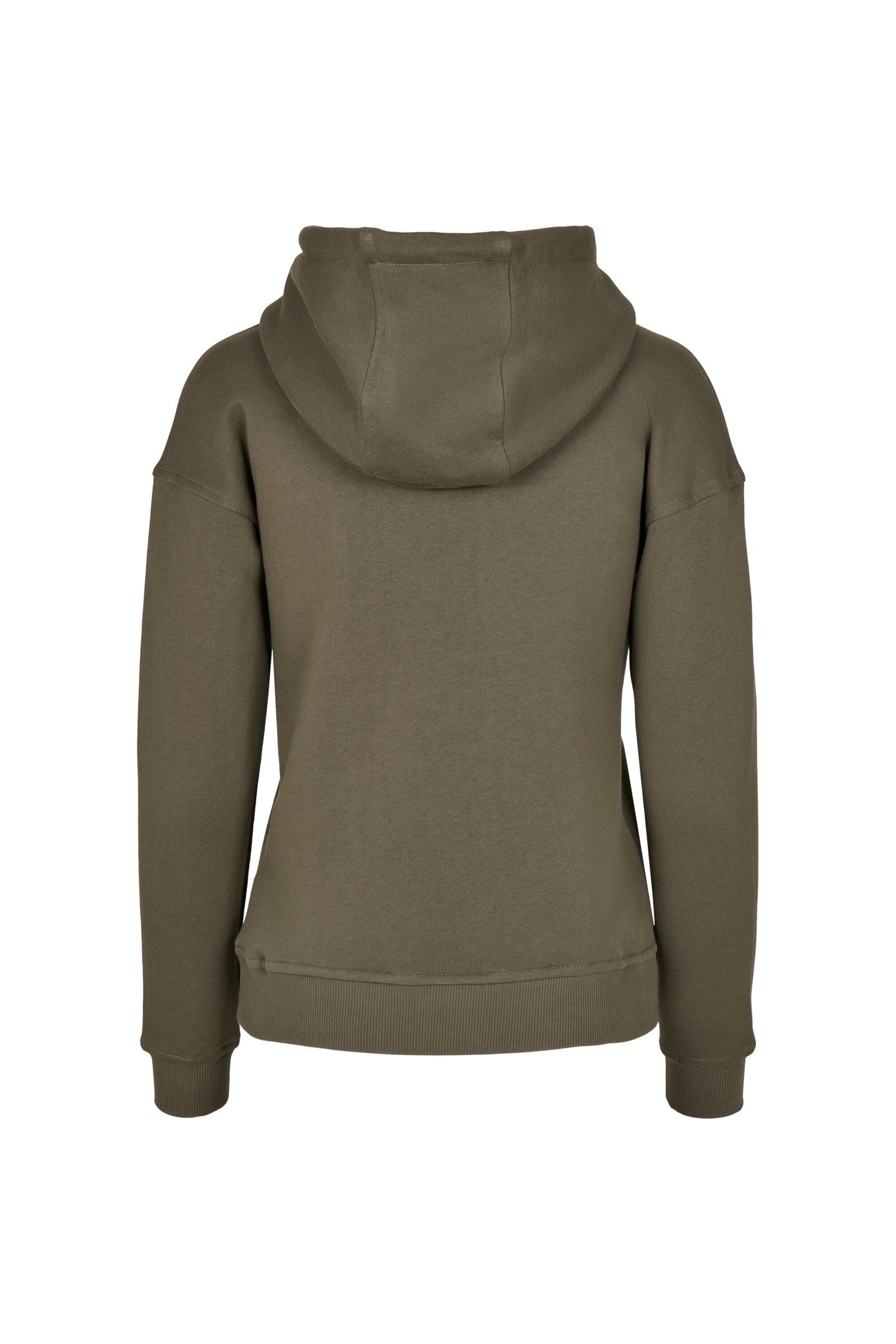 LADIES ESSENTIALS HOODY OLIVE 5