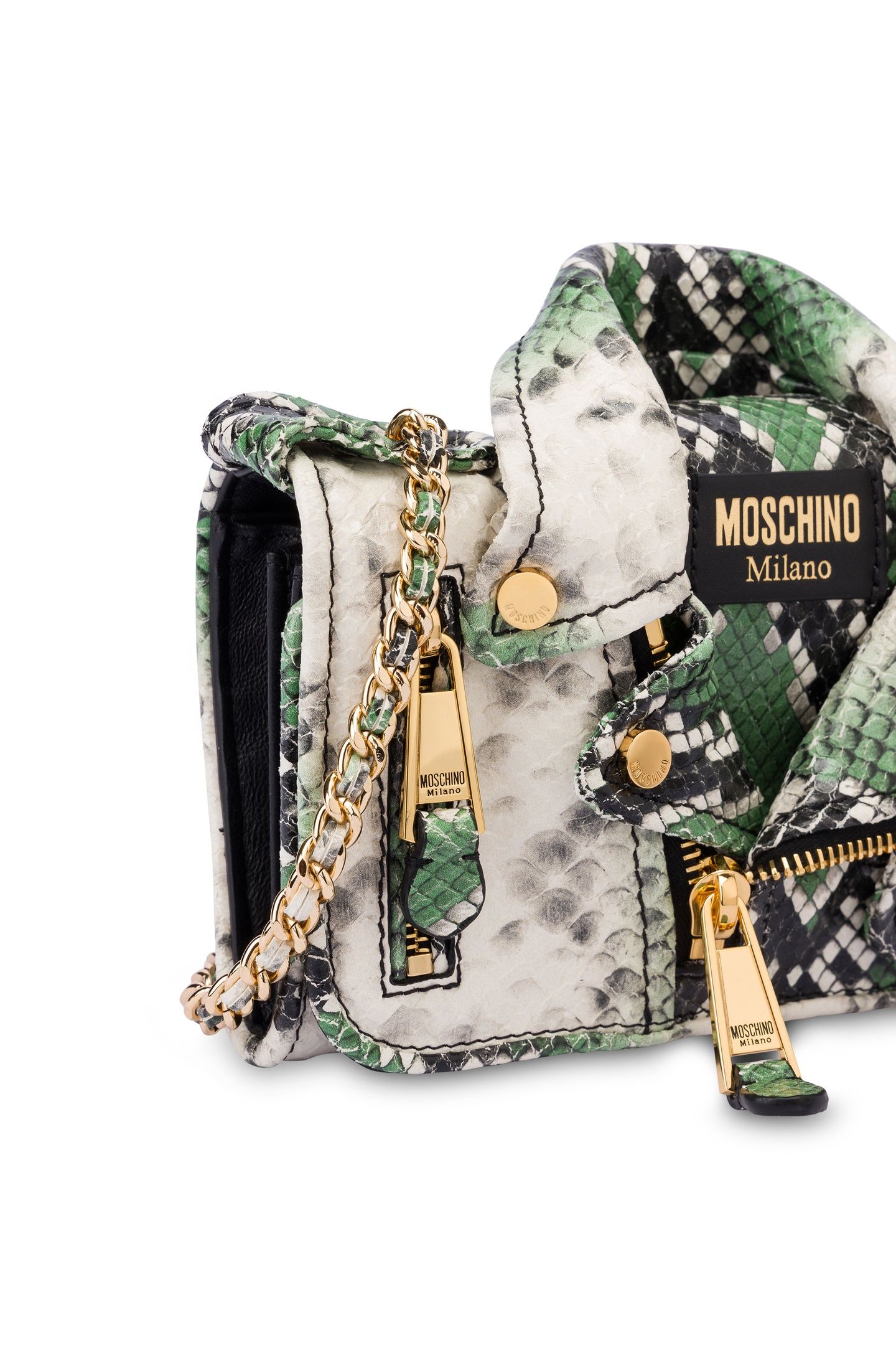 WALLET ON CHAIN BIKER BAG GREEN 5