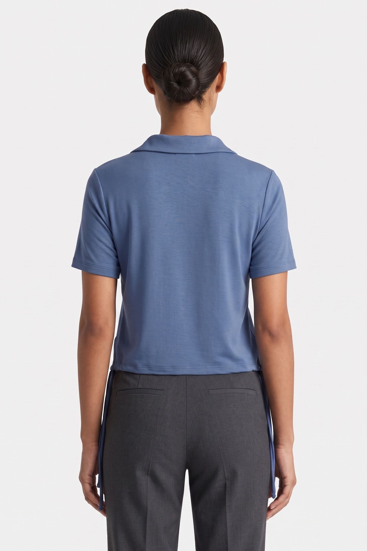 POLO S/S TEE SLATE BLUE 2
