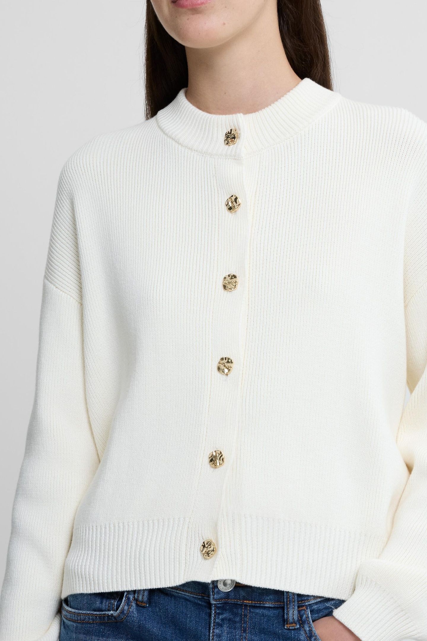 MILANO MOZART LS CARDI PORCELAIN CREAM 5