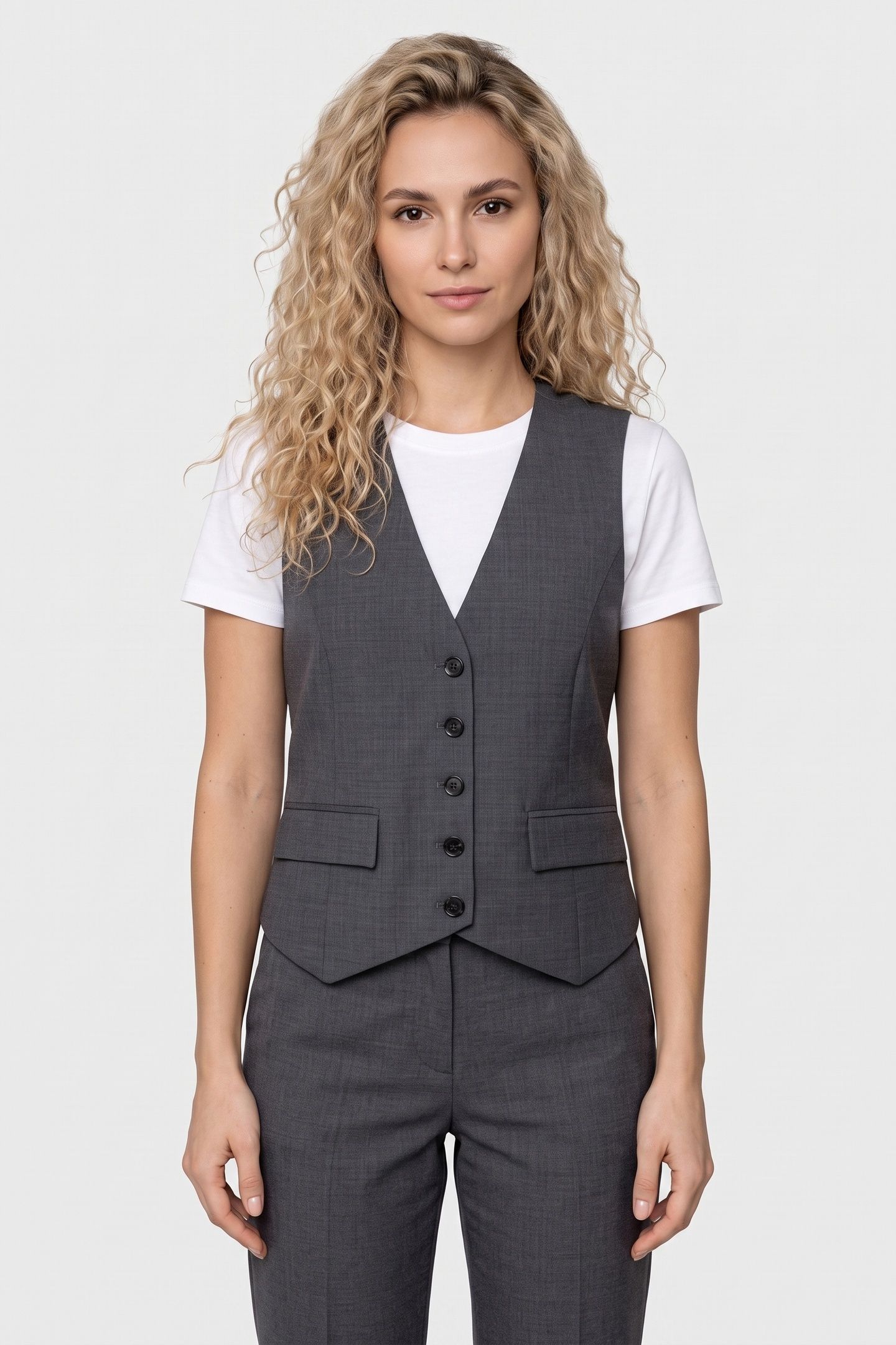 ES ALISSA WAISTCOAT GREY 1