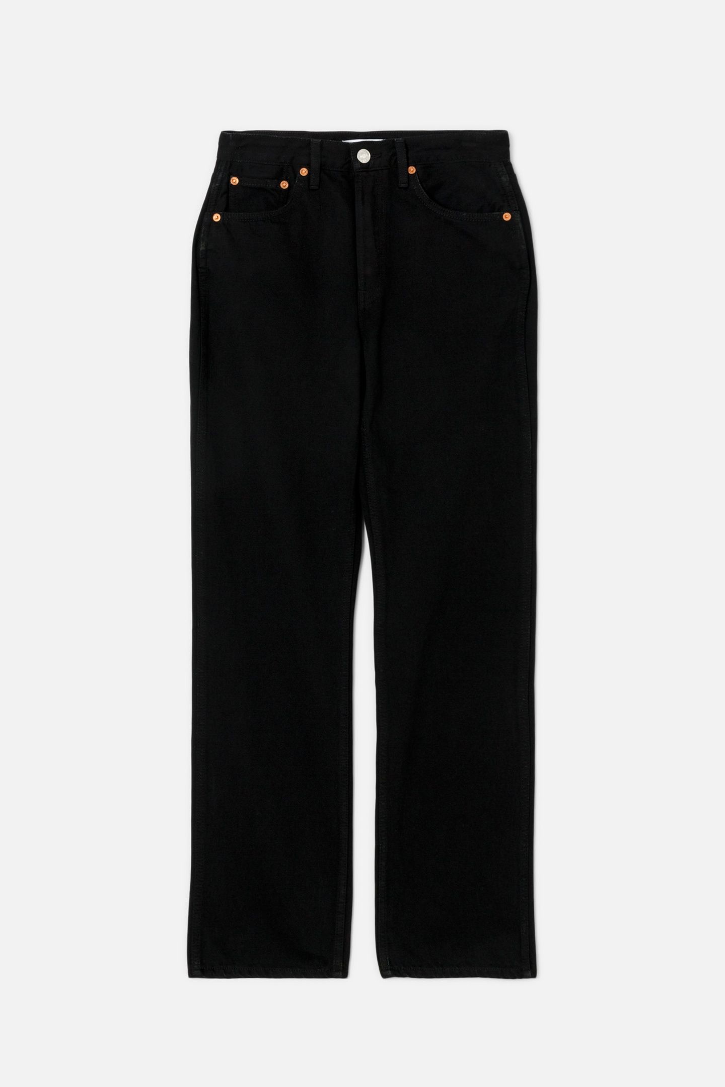90S HIGH RISE LOOSE BLACK 3