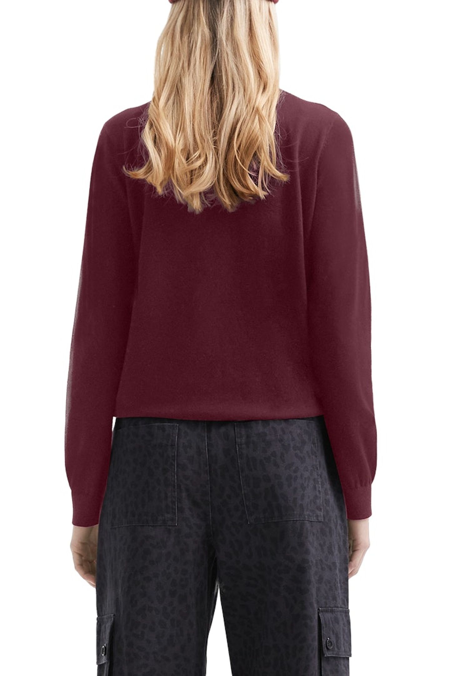 S.OLIVER-QS PULLOVER BURGUNDY 2