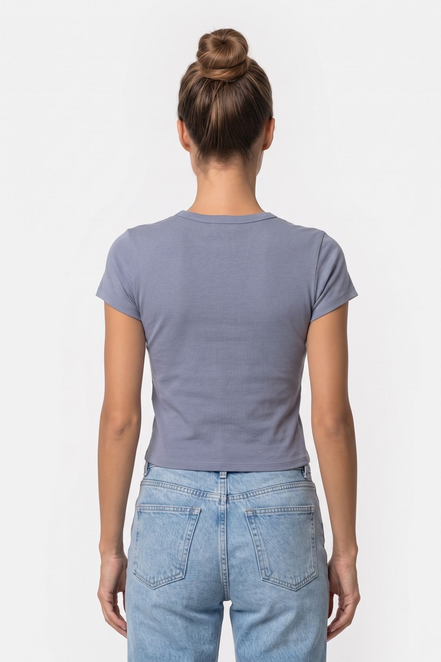 BARBED HEART W TEE BLUE 2