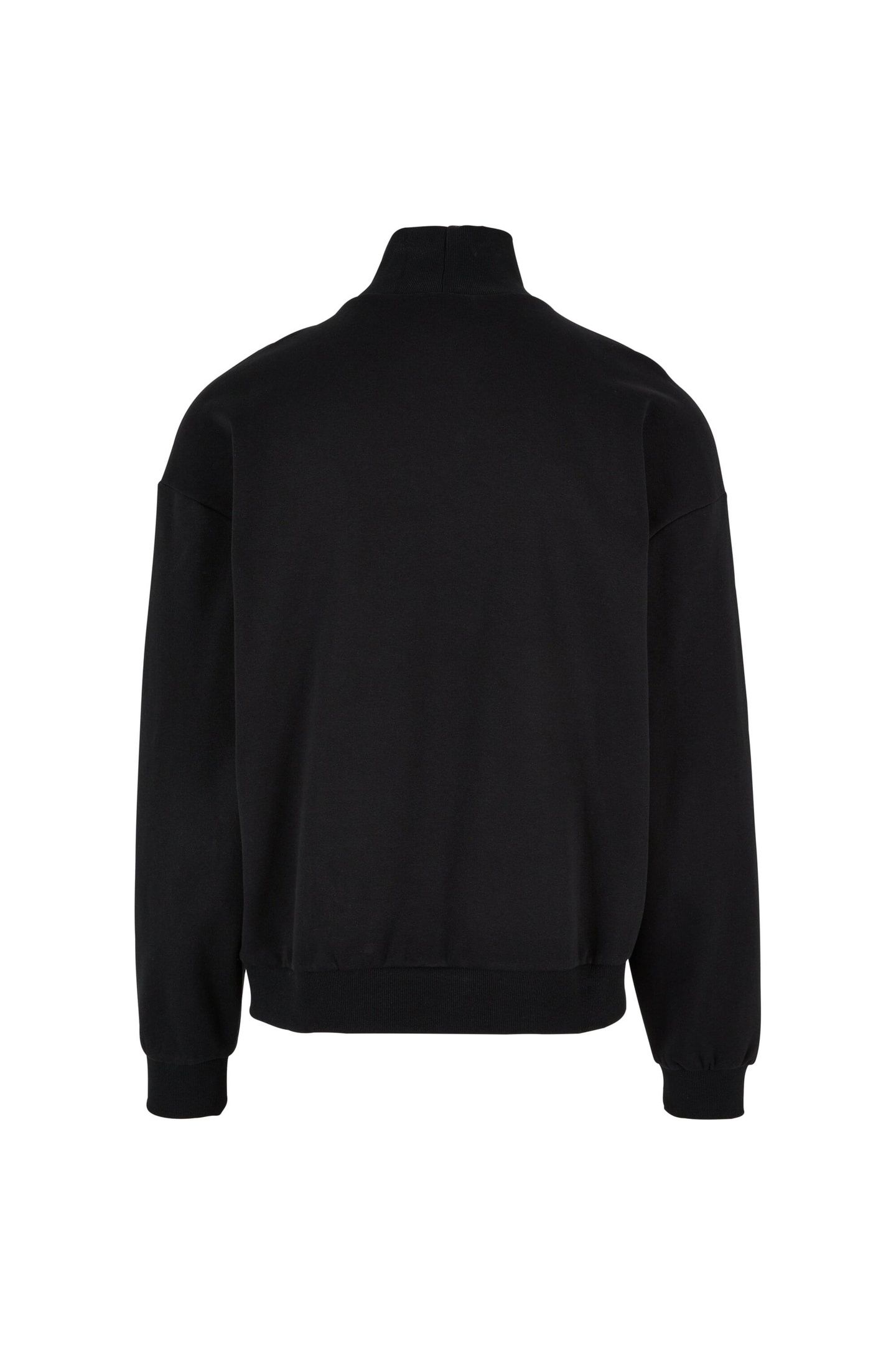 HIGH RIB NECK CREW BLACK 6