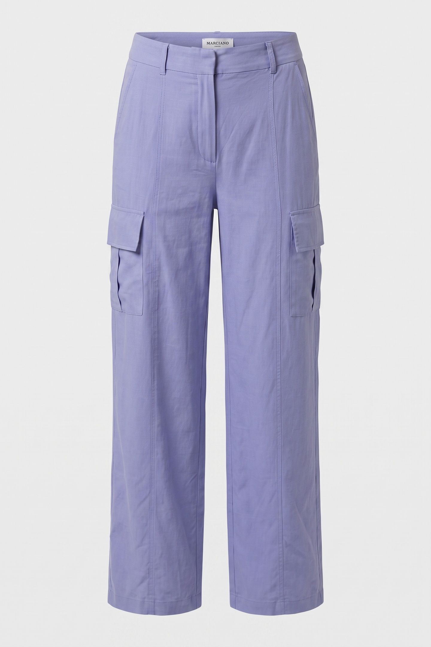 LA JUDE CARGO TROUSER BLUE 3