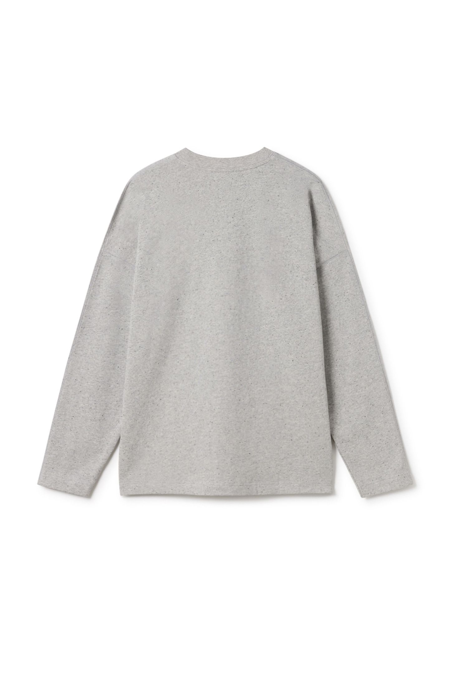 AGATTU SWEATSHIRT GREY MELANGE BLACK NEPS 4