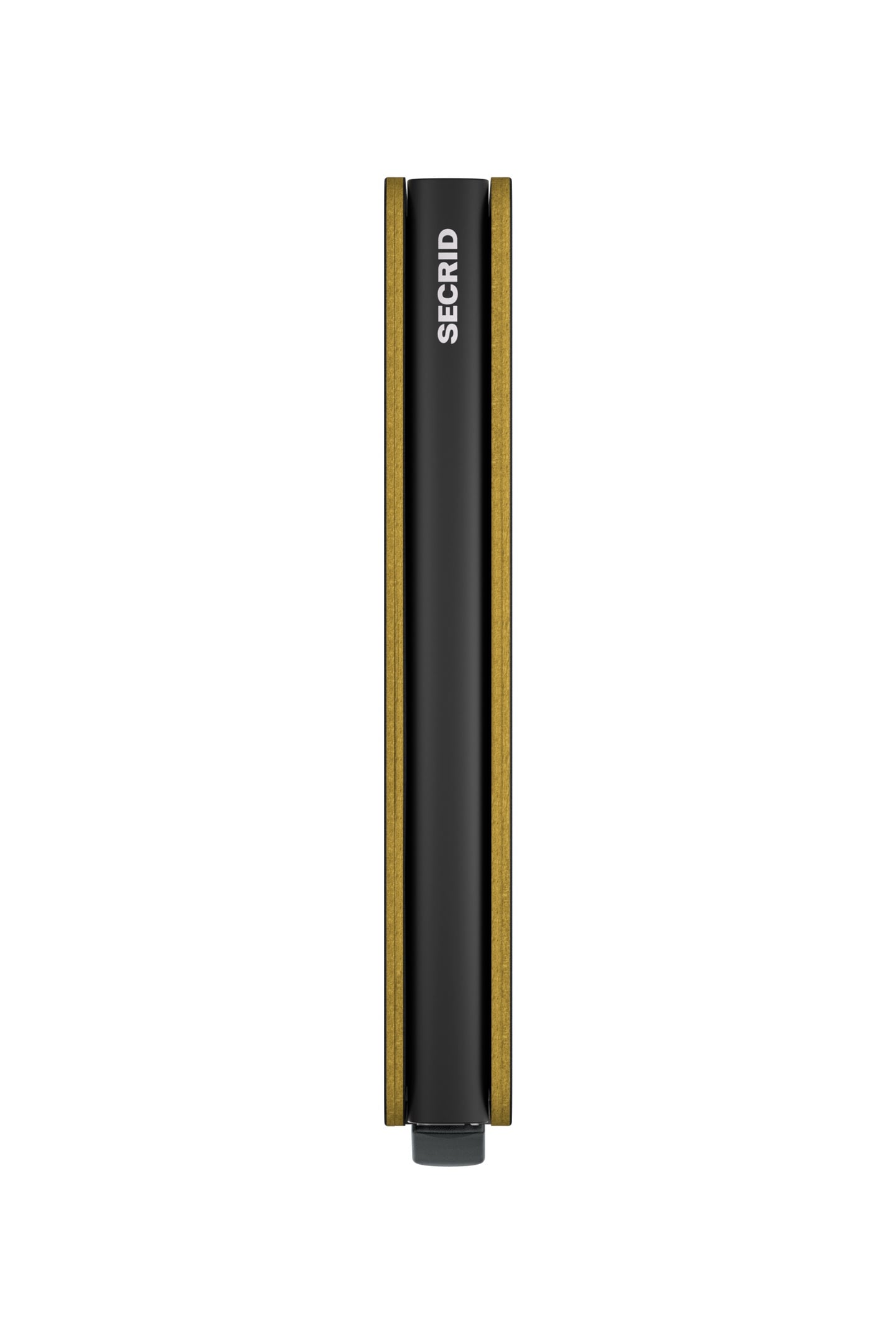 UNISEX SLIMWALLET MATTE BLACK & OCHRE 5