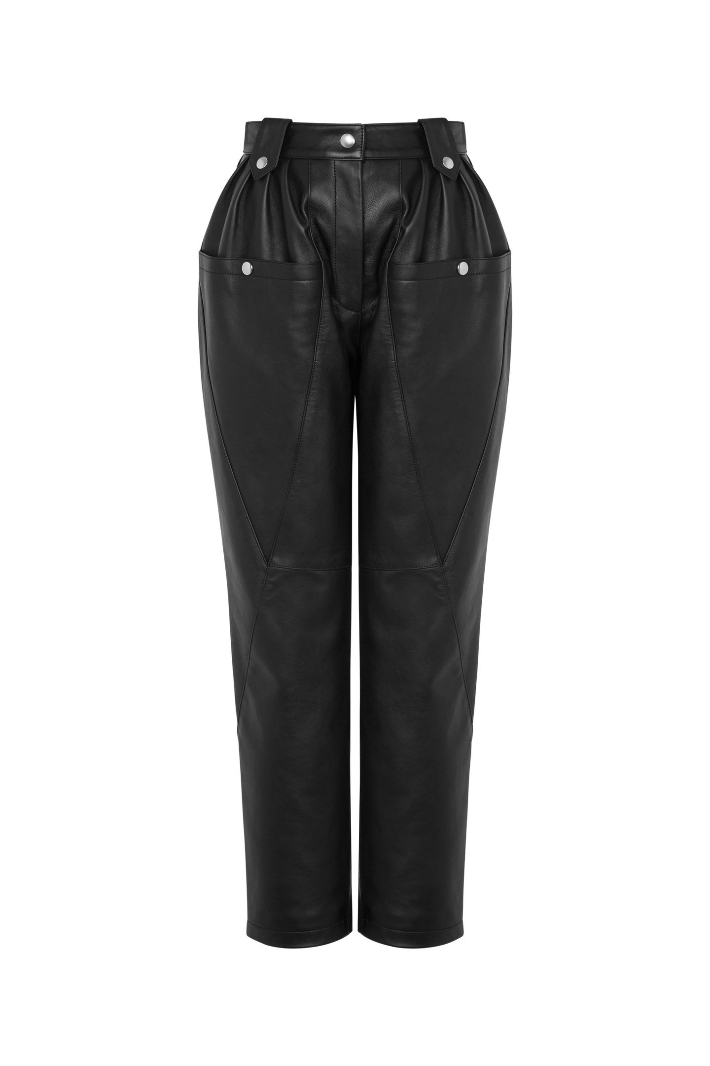 NAPPA LEATHER TROUSERS BLACK 4