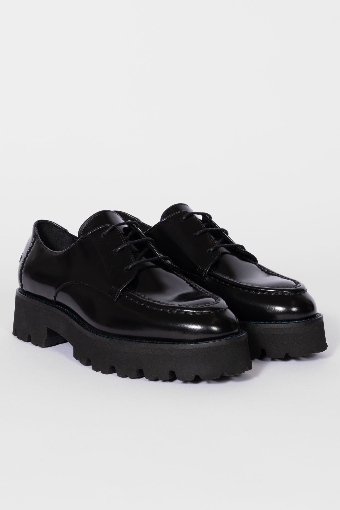 WOMENS SHOE ASPEN BLACK HIGH SHINE BLACK 2