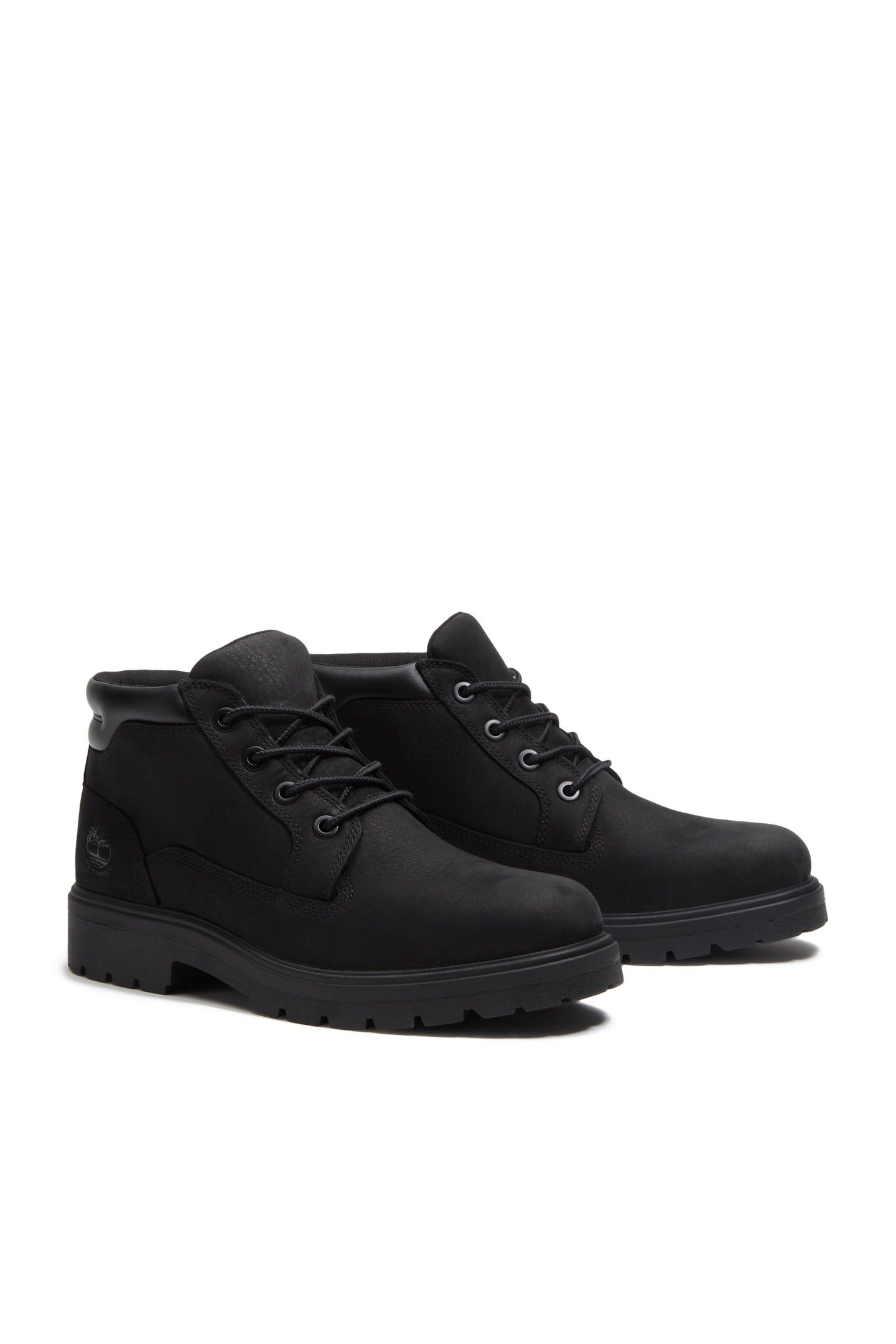 MID LACE UP WATERPROOF CHUKKA BOOT BLACK NUBUCK 2