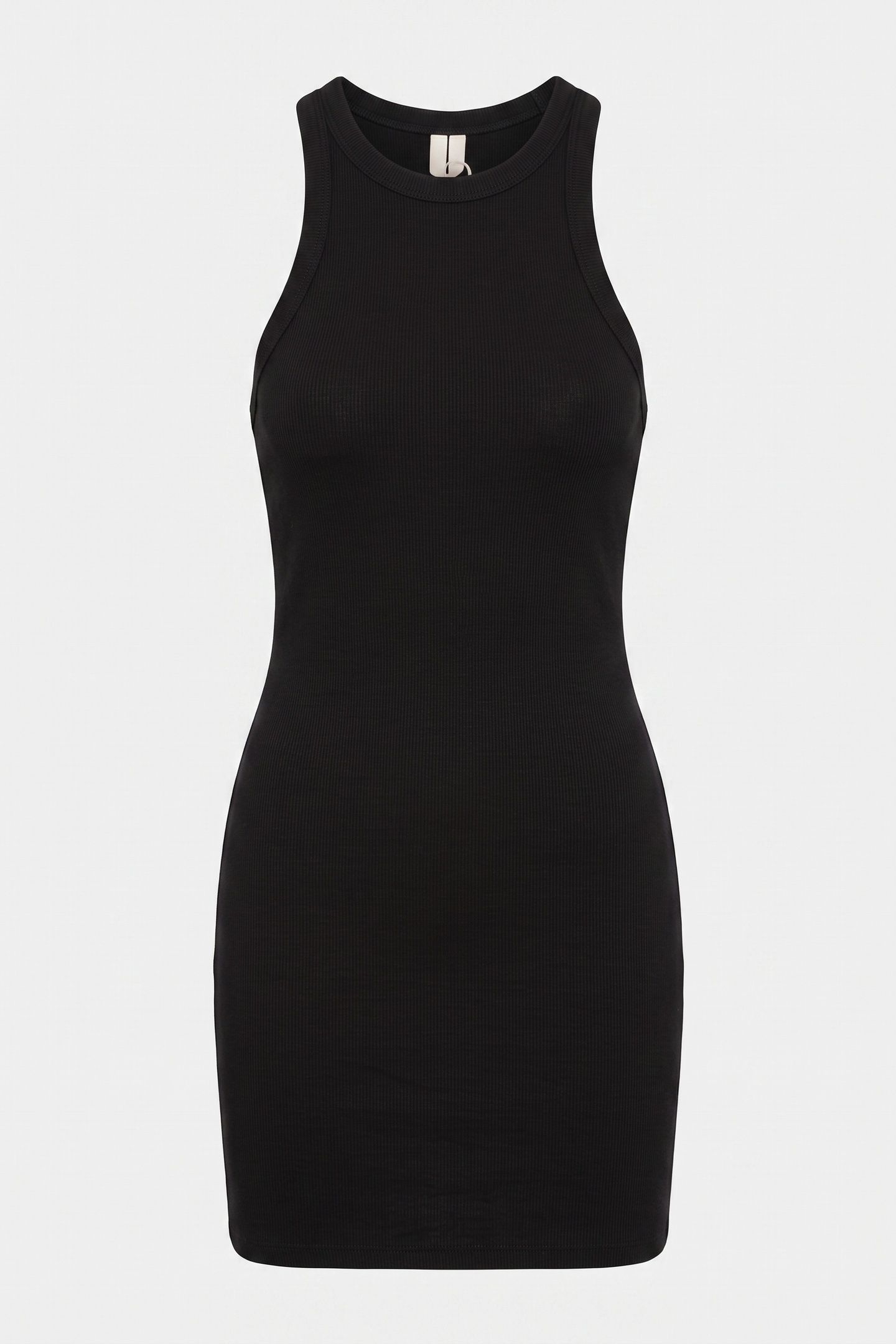 NAHARA CO RIB DRESS BLACK 3