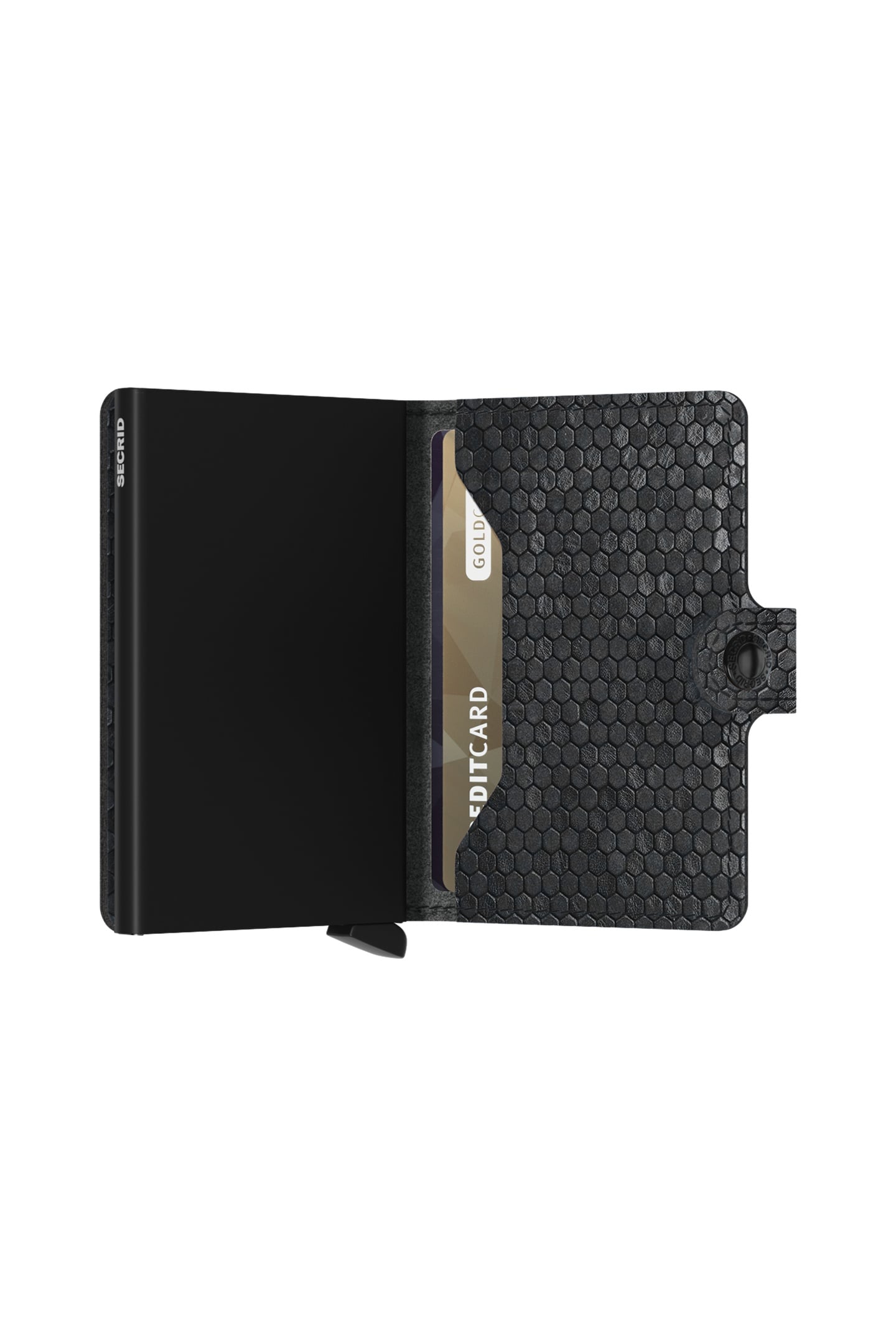 UNISEX MINIWALLET HEXAGON BLACK 3