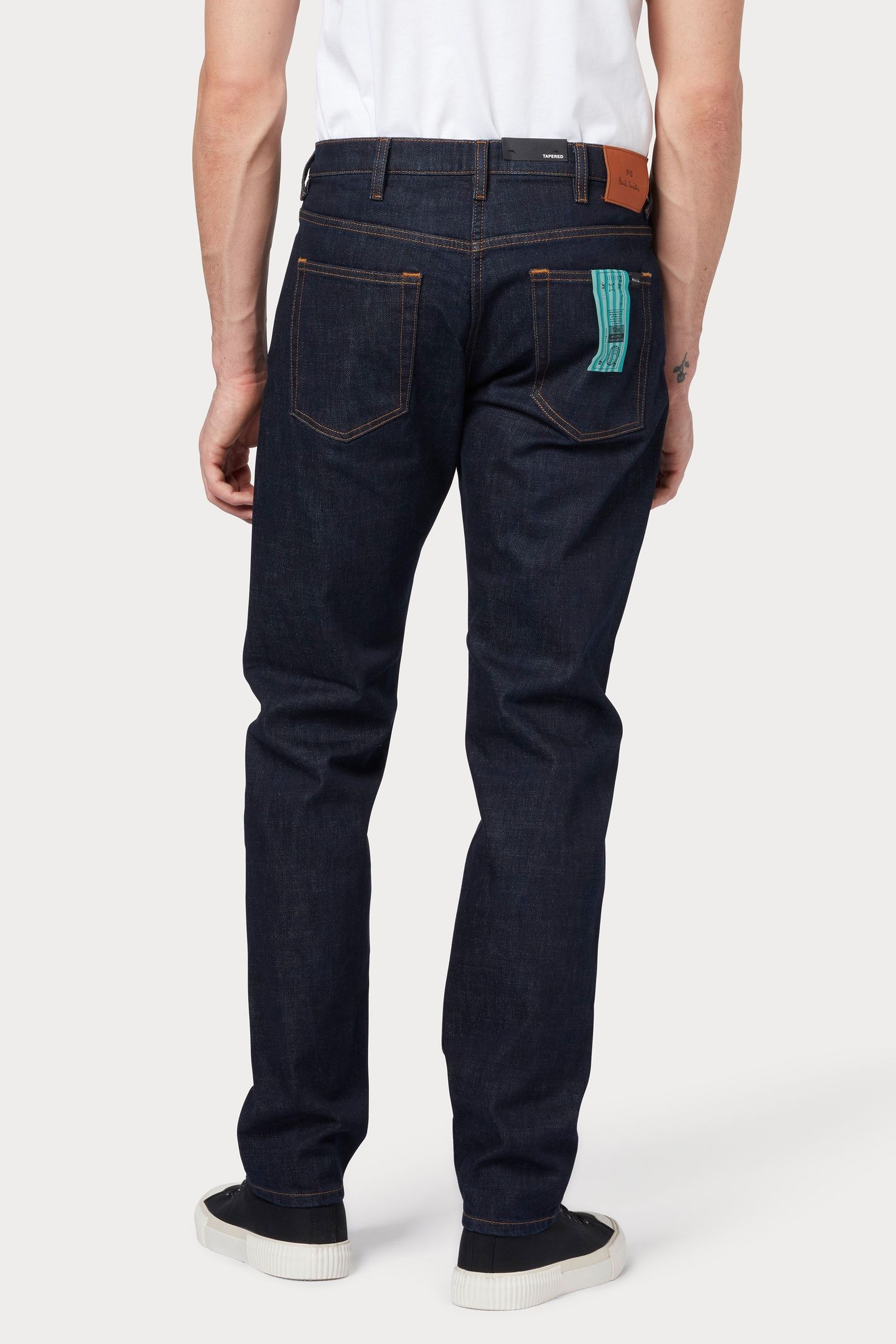 MENS TAPERED FIT JEAN RINSE WASH 2