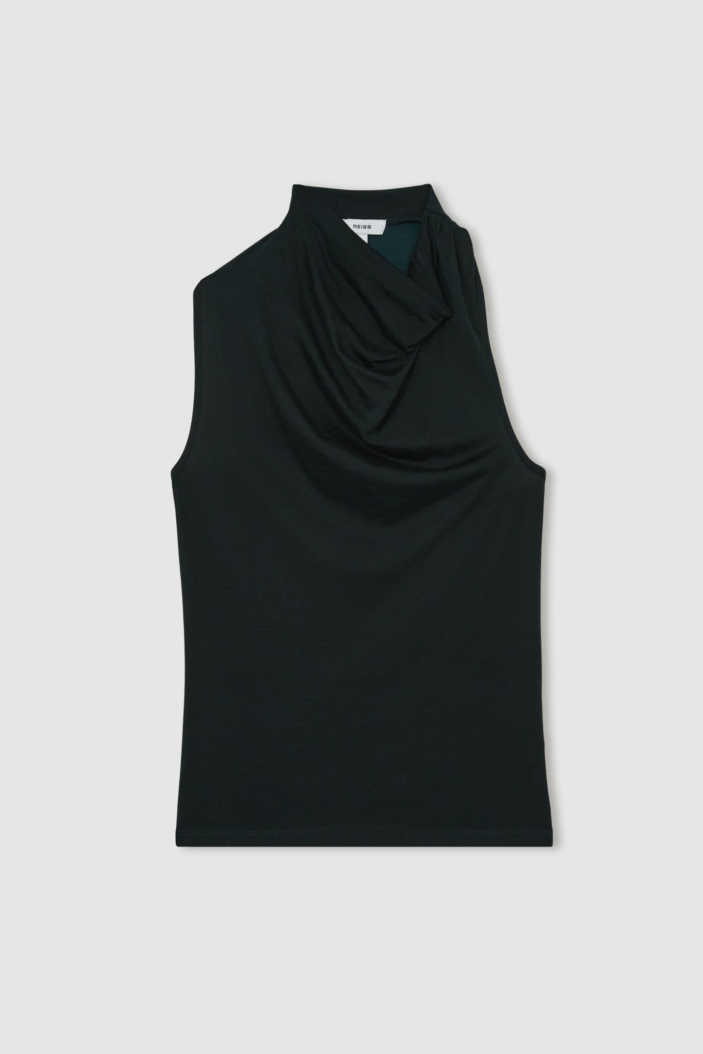 COWL NECK TOP GREEN 3