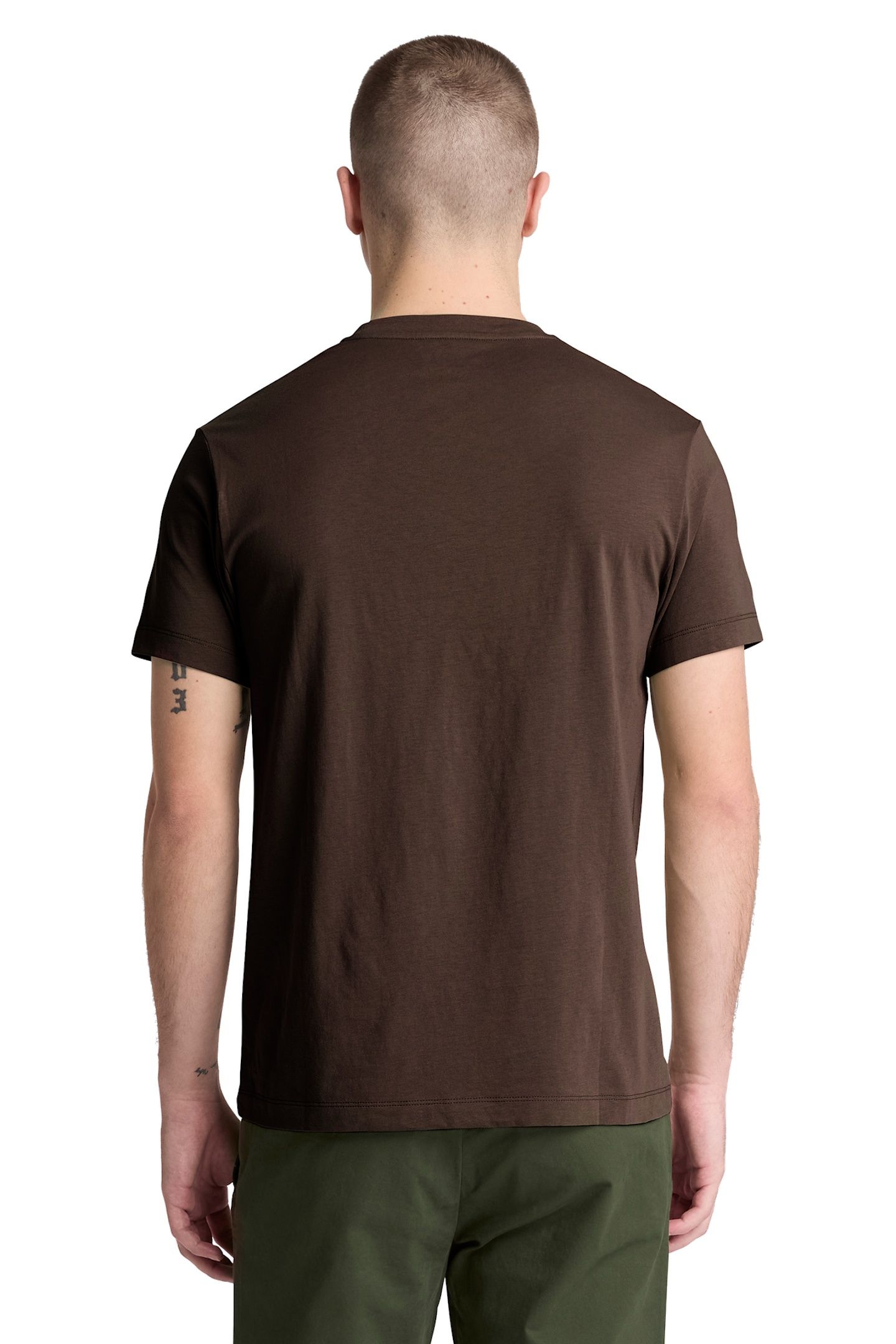 OYSTER RIVER CHEST LOGO SS TEE SLIM MOLE 2