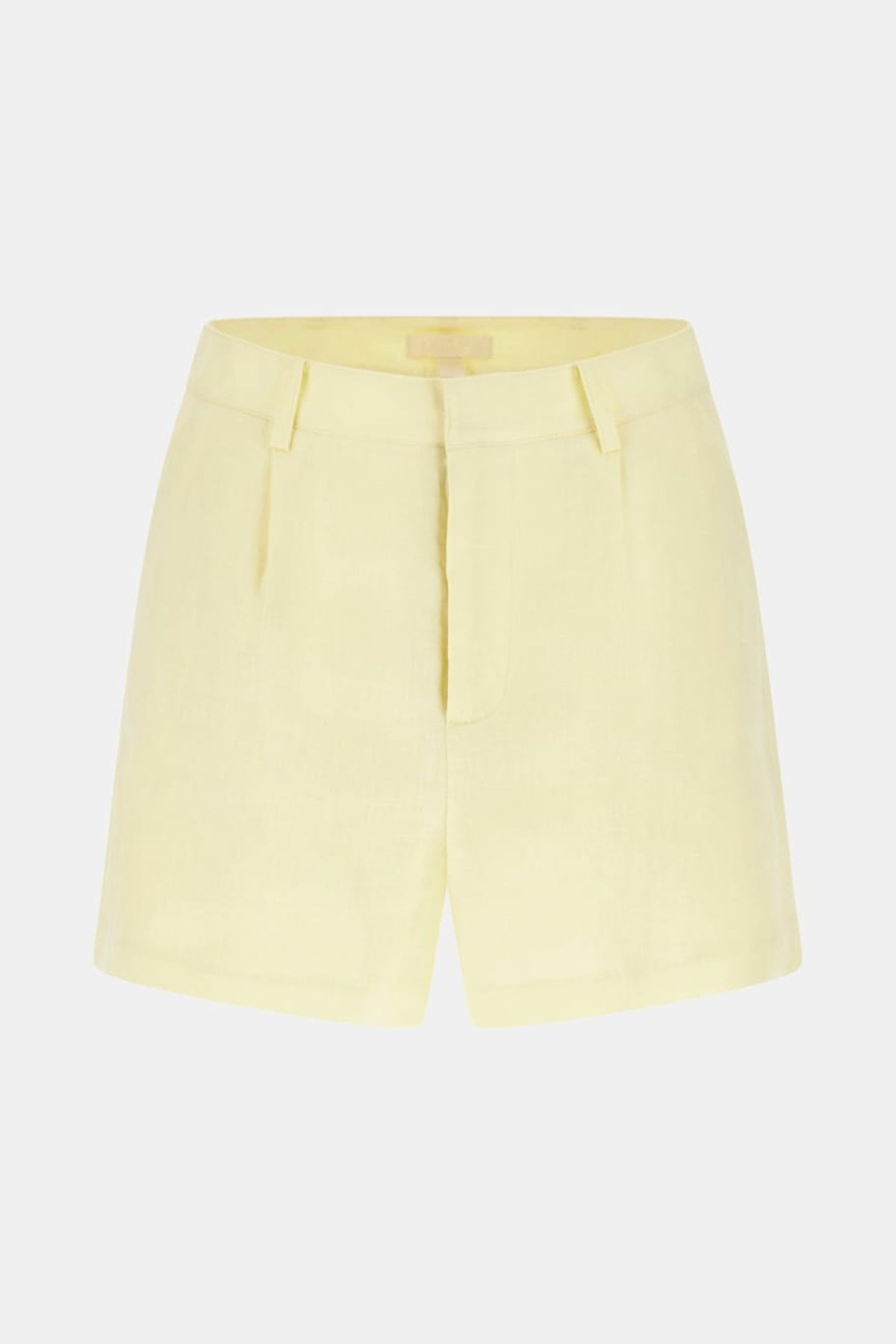 GEN TAILORED SHORT COTTON YELLOW 8