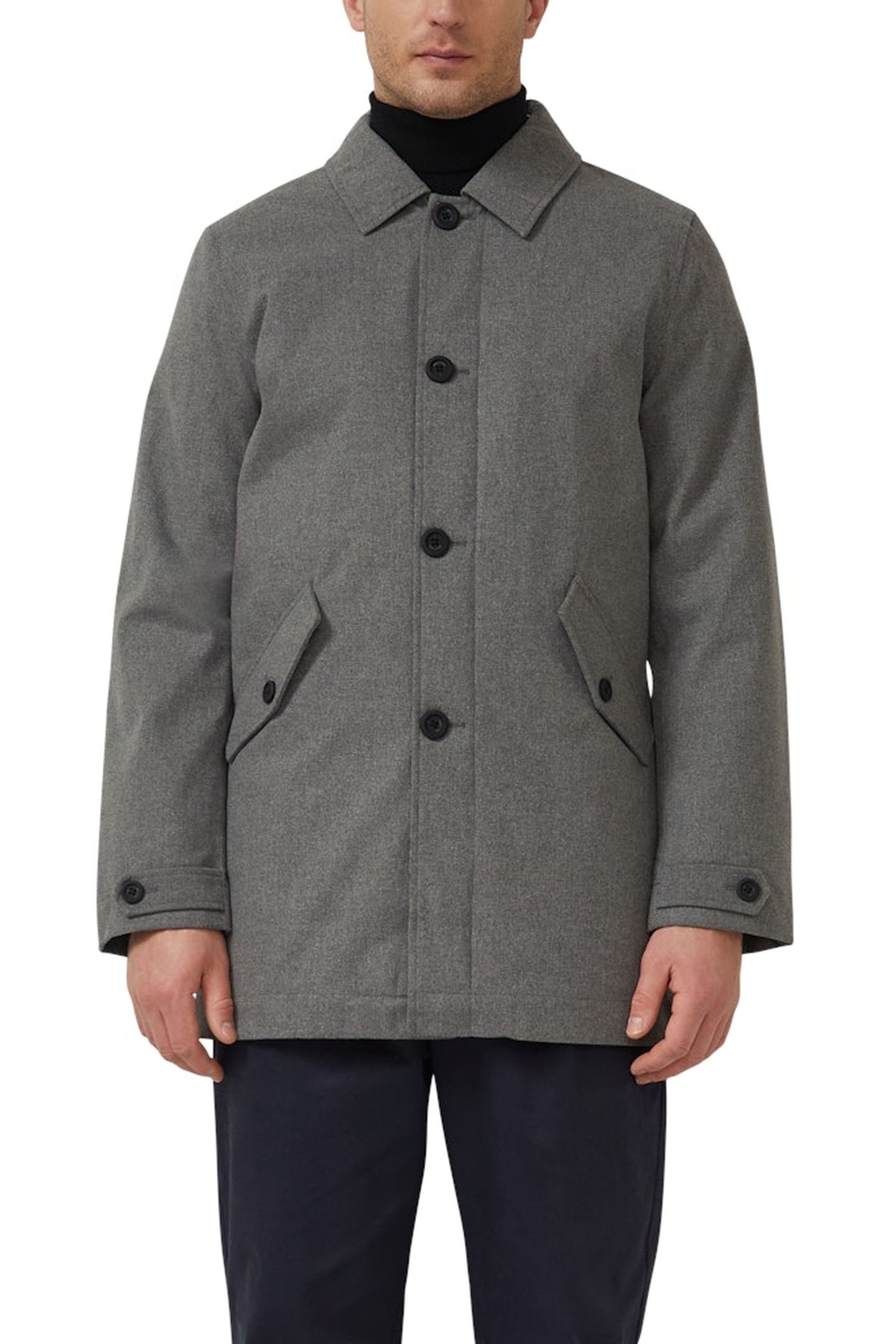 S.OLIVER JACKETS OUTDOOR GREY/BLACK 1