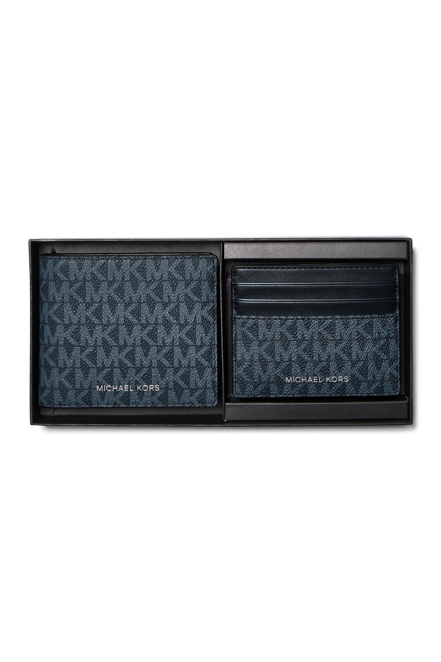 BILLFOLD TALL CARD CASE BOX SET ADMRL/BLUE 2