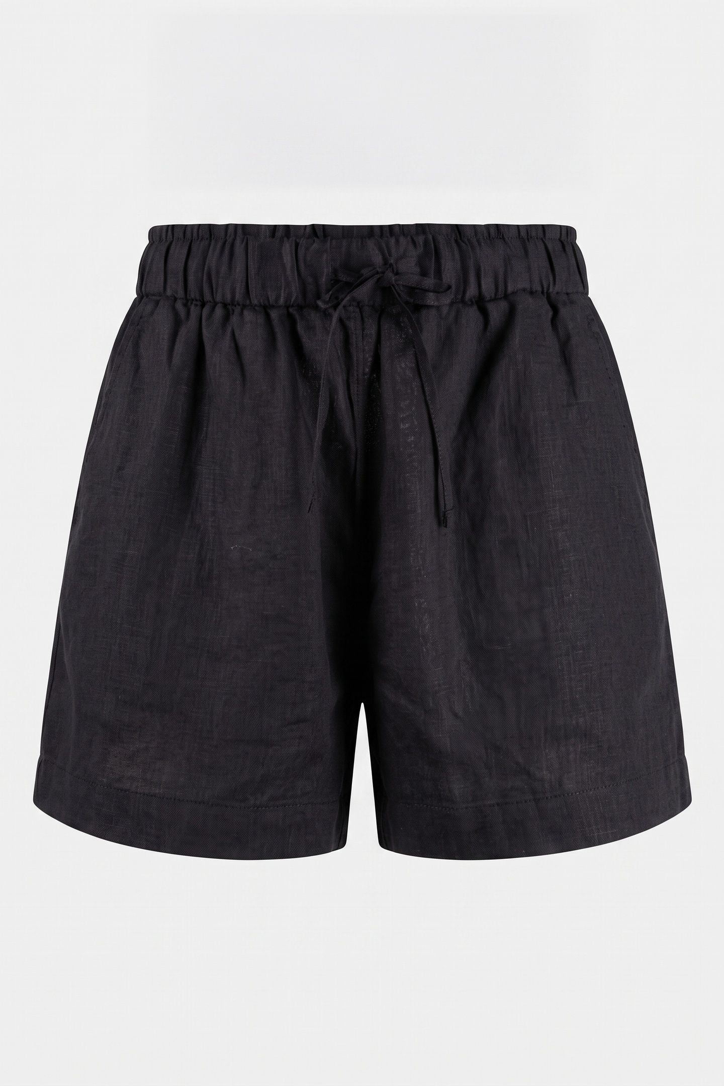 MAJLI LINEN SHORTS BLACK 3
